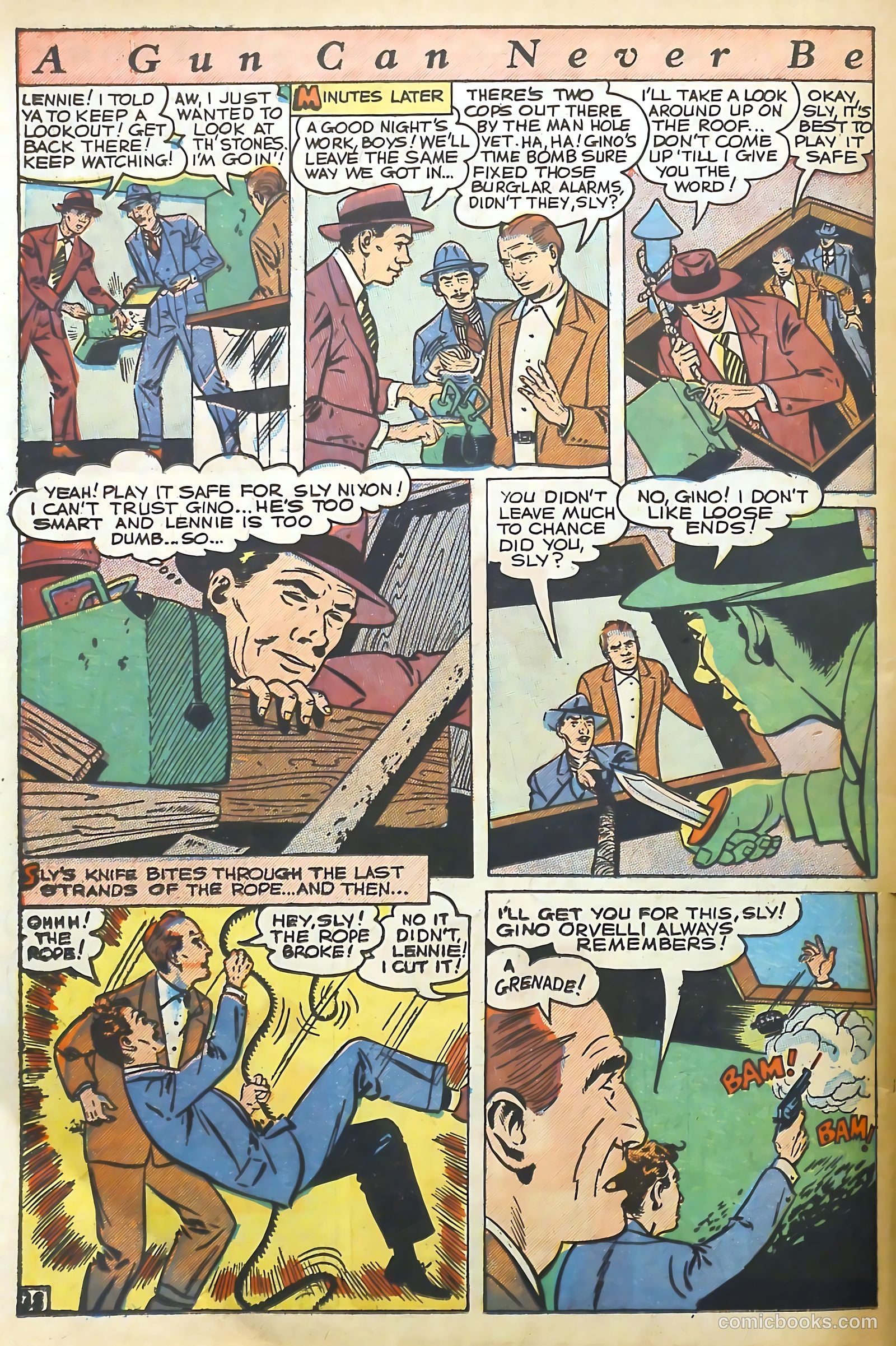 The Perfect Crime #10 (1951) — page 38 of 52