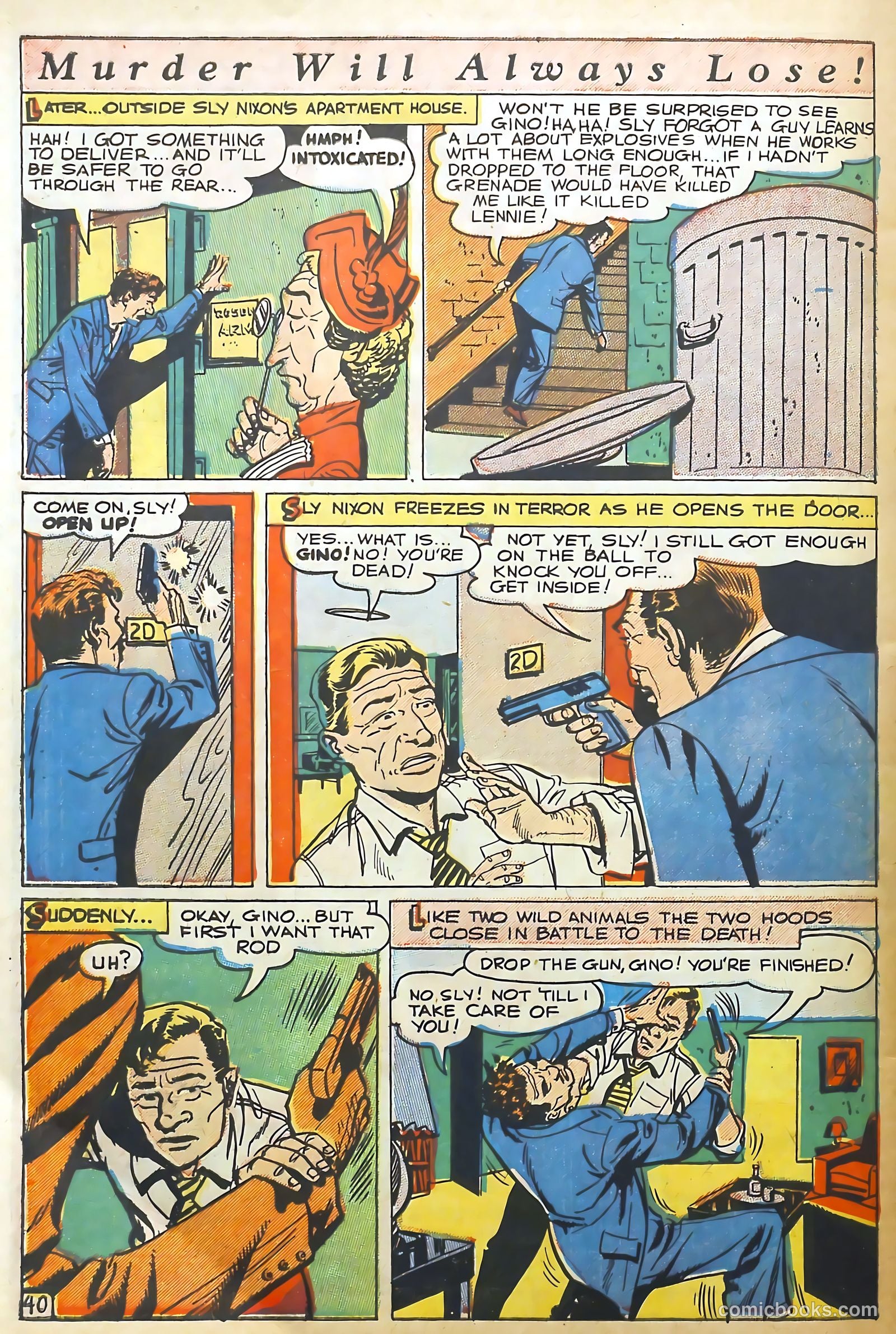 The Perfect Crime #10 (1951) — page 40 of 52