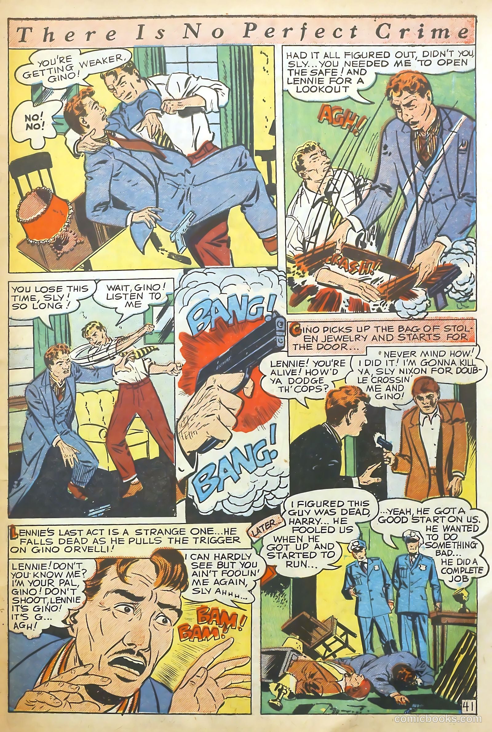 The Perfect Crime #10 (1951) — page 41 of 52