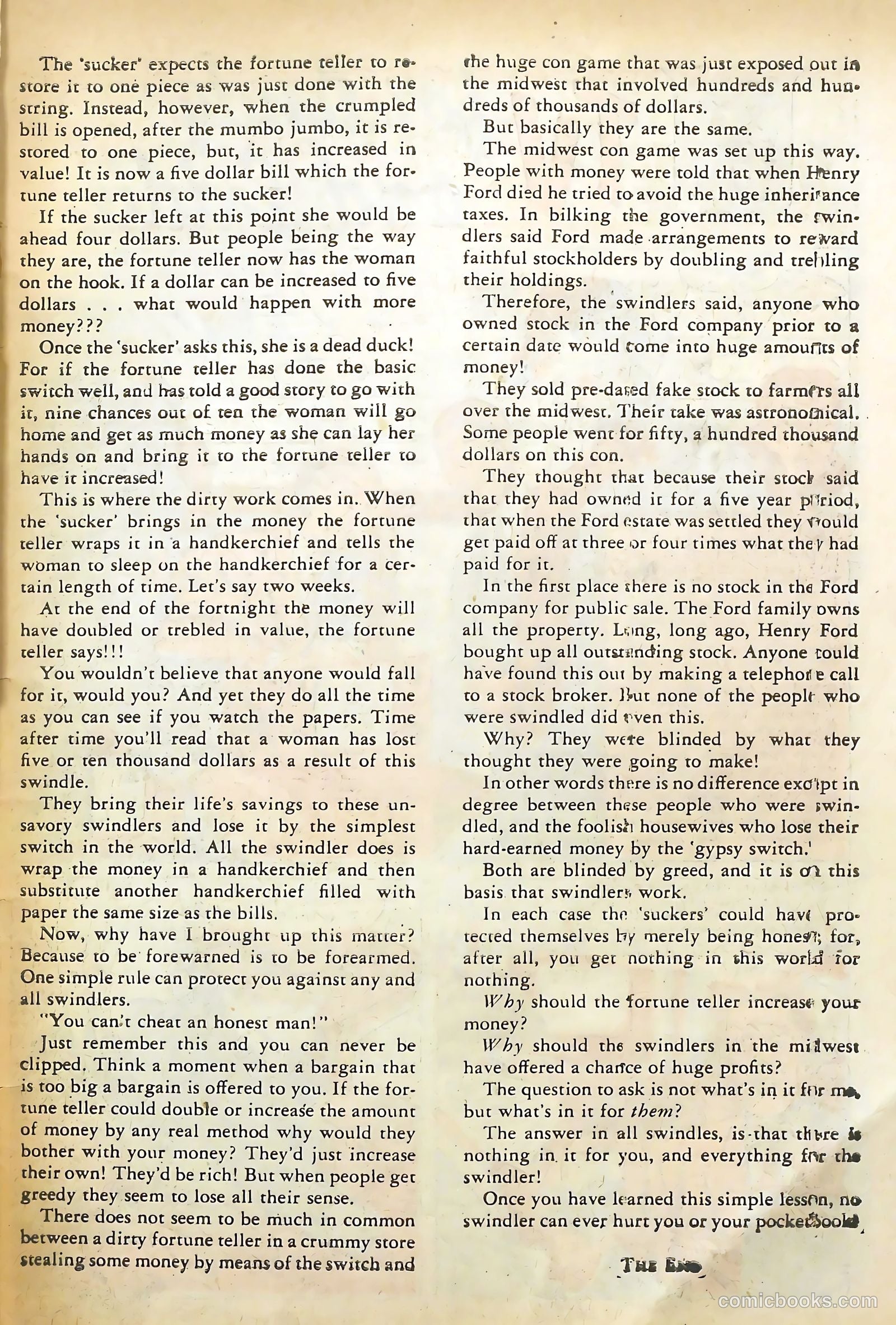 The Perfect Crime #10 (1951) — page 45 of 52