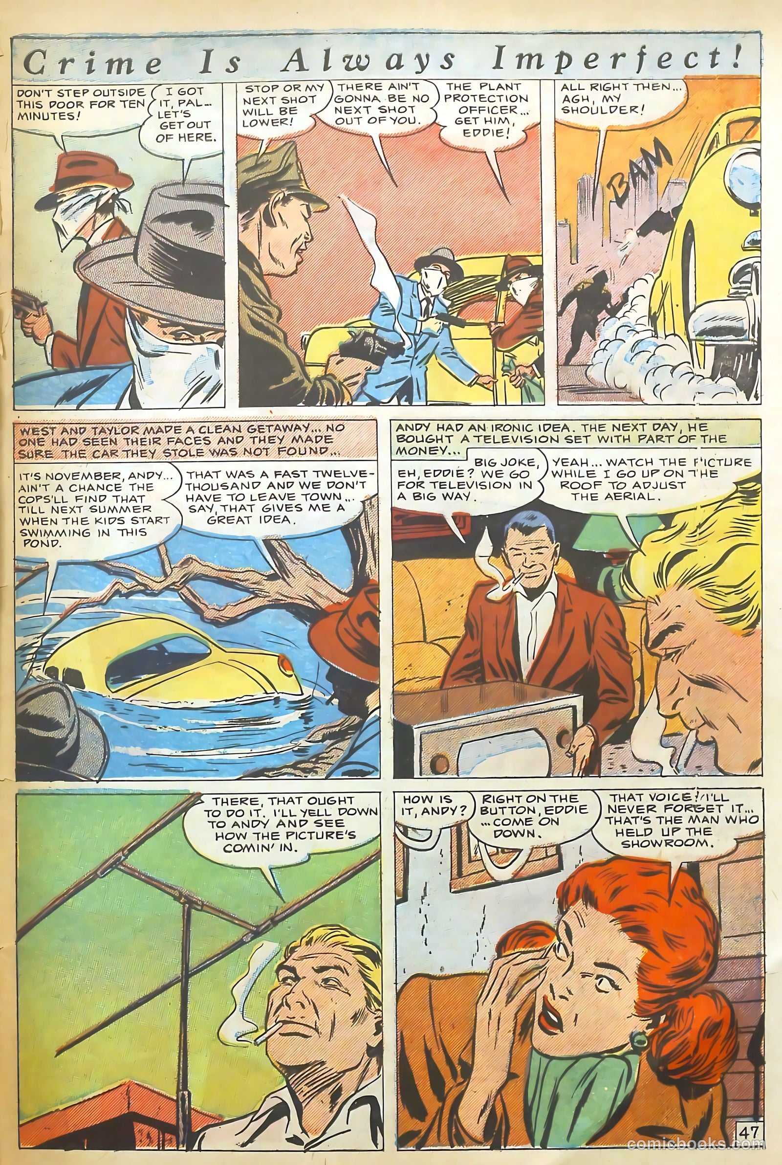 The Perfect Crime #10 (1951) — page 47 of 52