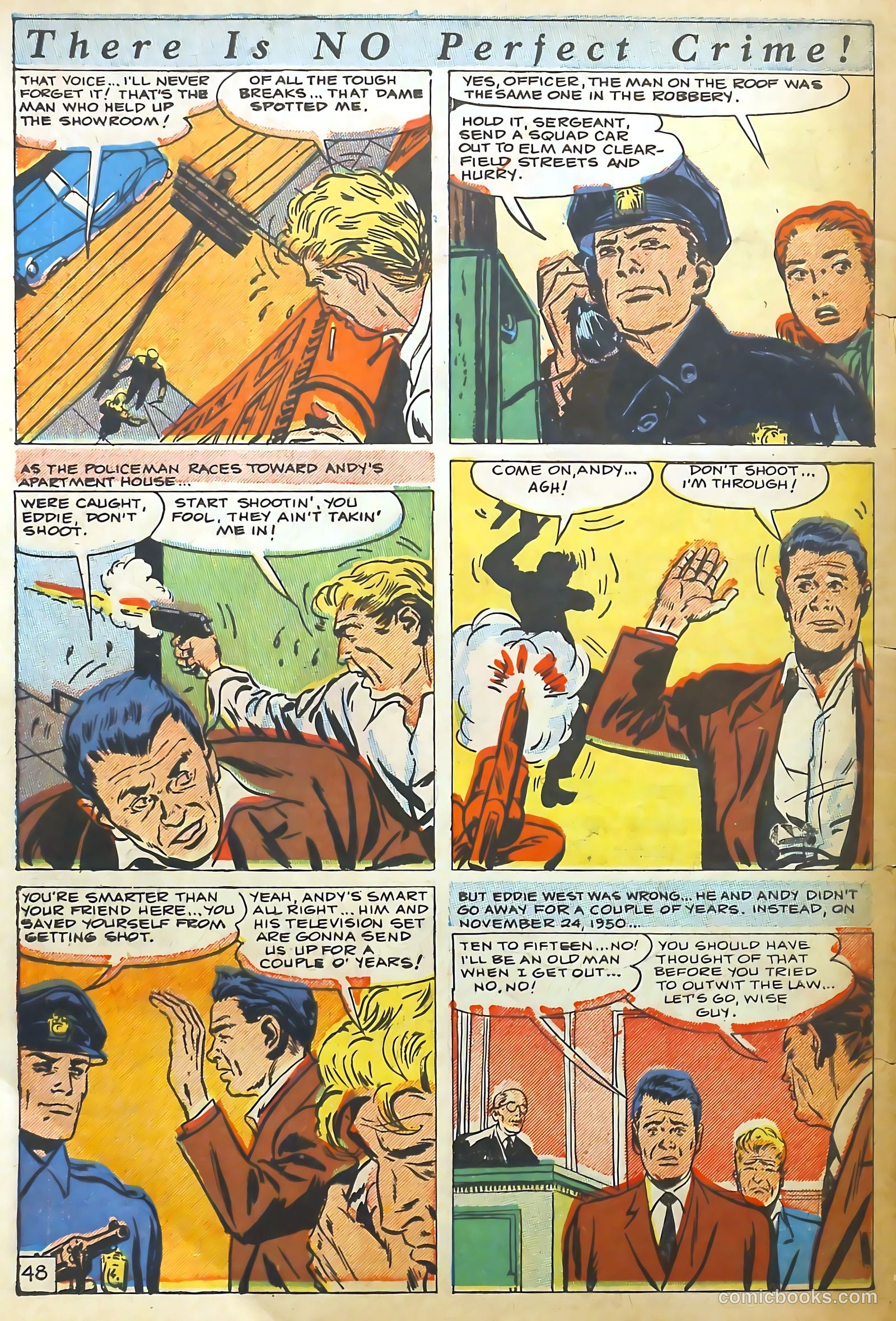 The Perfect Crime #10 (1951) — page 48 of 52