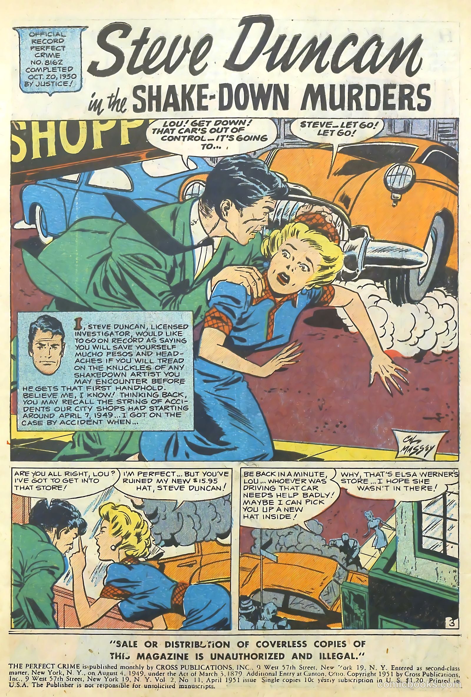 The Perfect Crime #11 (1951) — page 4 of 53