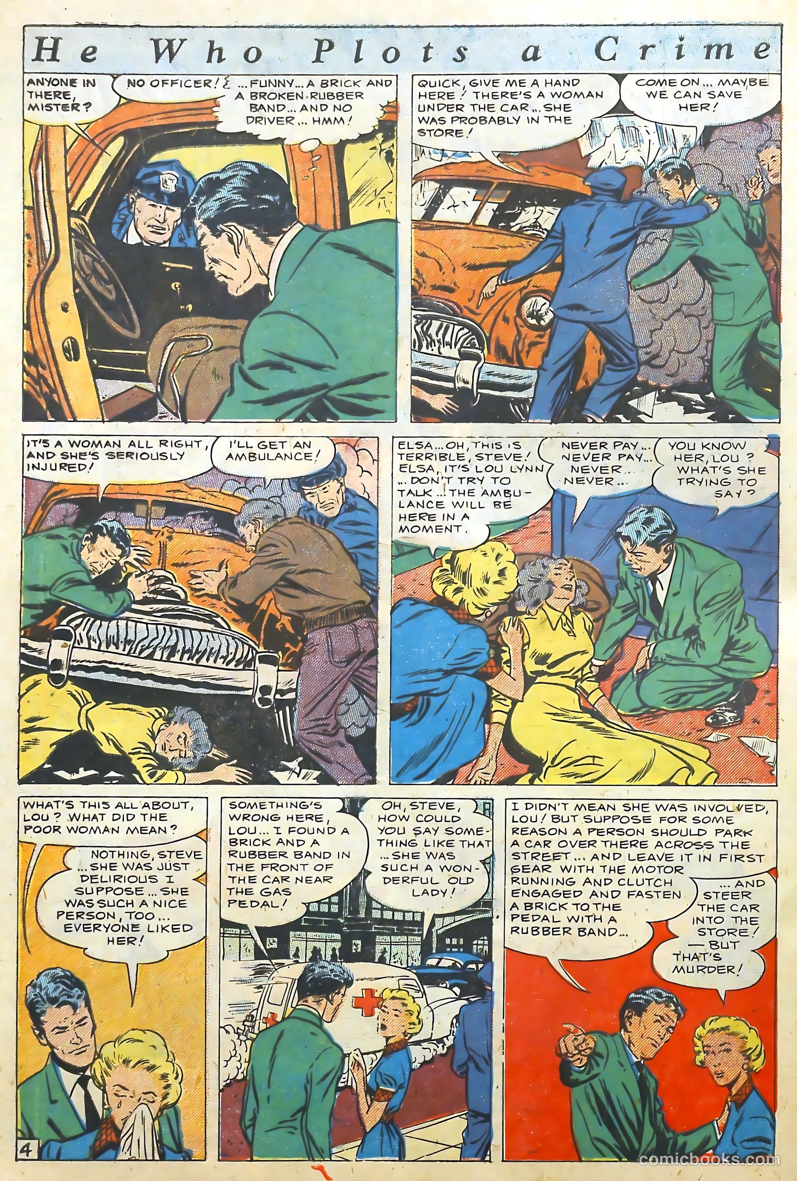 The Perfect Crime #11 (1951) — page 5 of 53