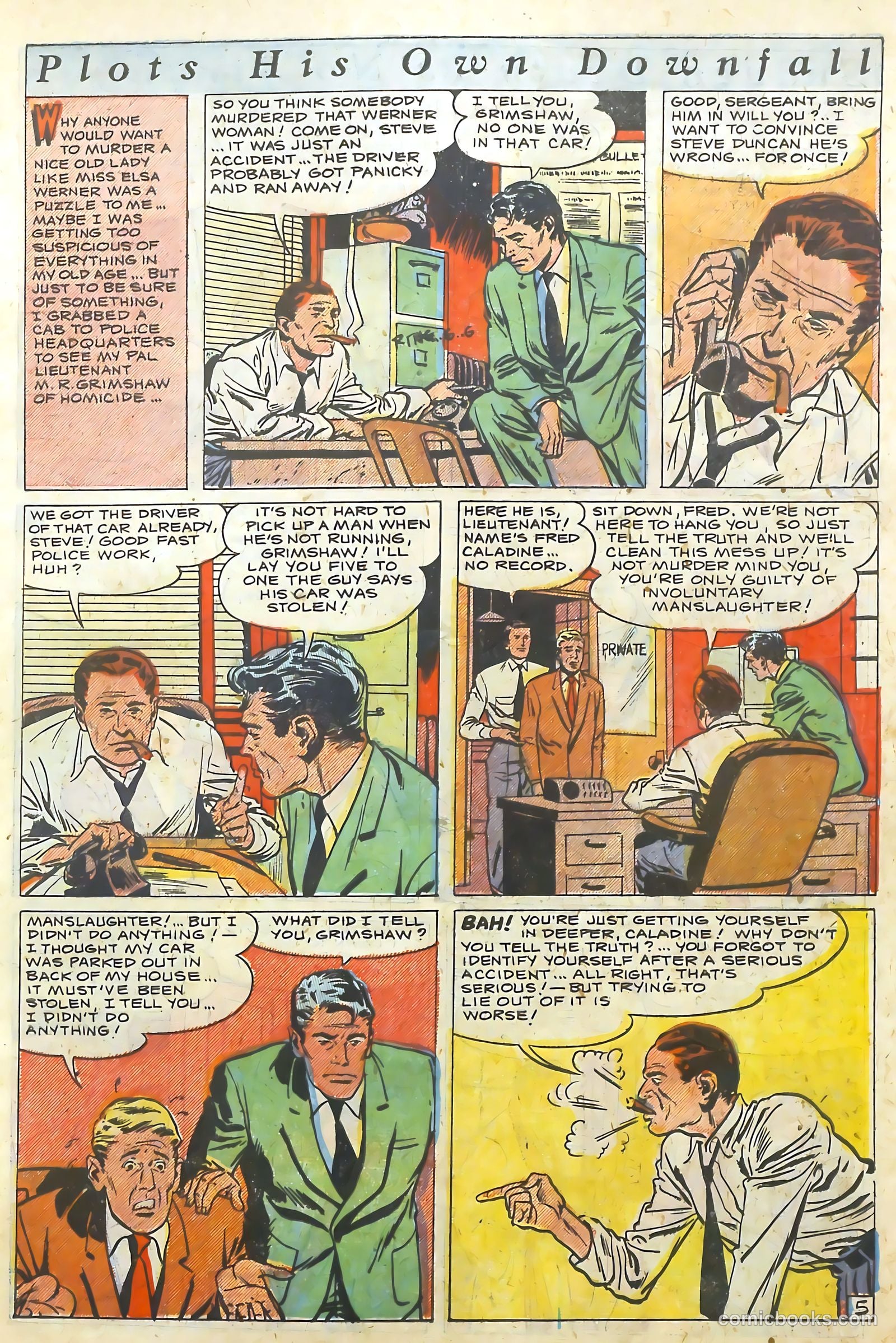 The Perfect Crime #11 (1951) — page 6 of 53