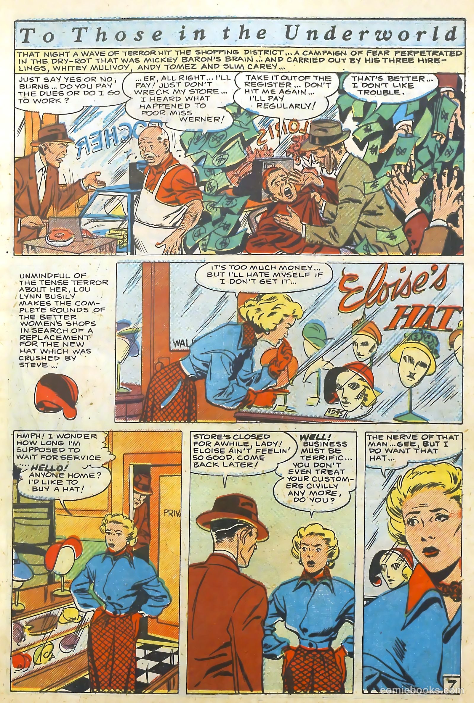 The Perfect Crime #11 (1951) — page 8 of 53
