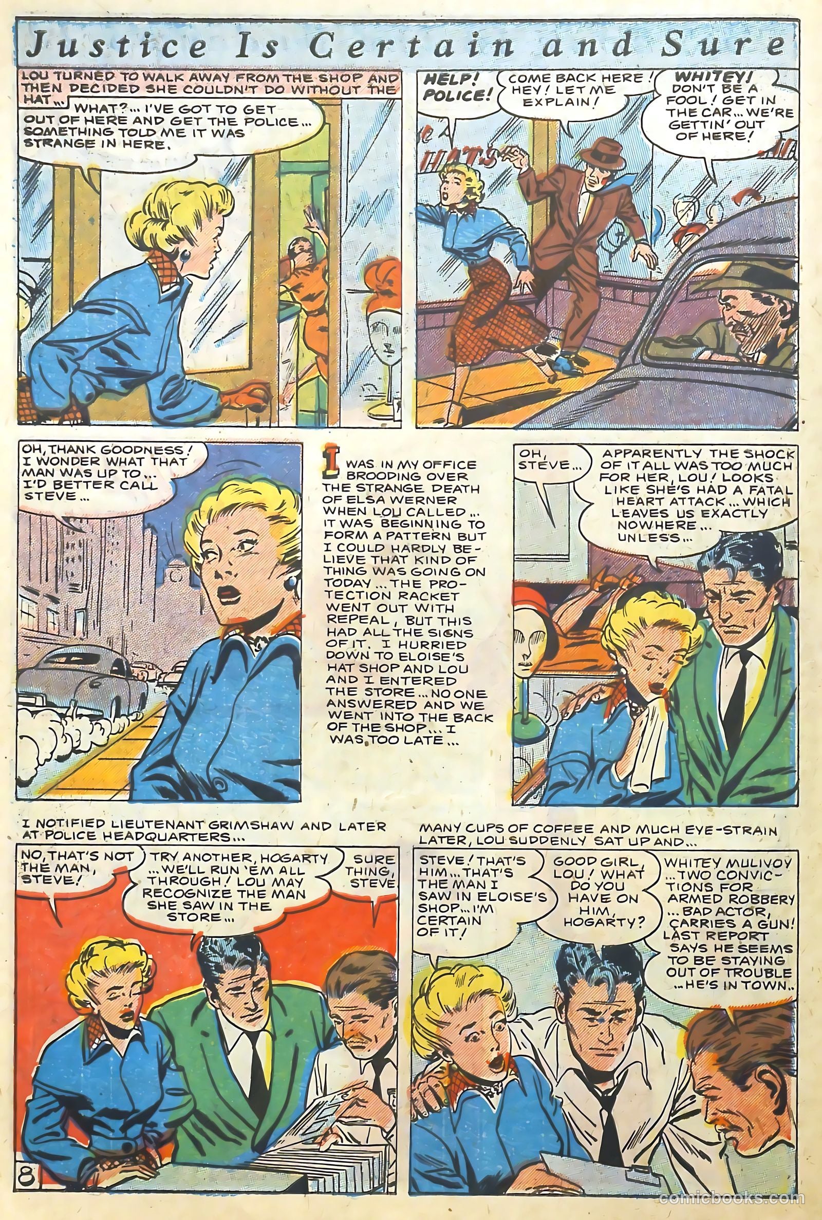 The Perfect Crime #11 (1951) — page 9 of 53