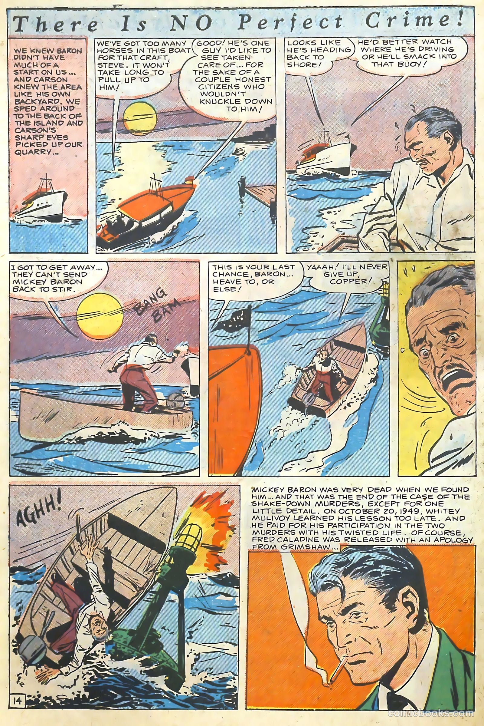 The Perfect Crime #11 (1951) — page 15 of 53