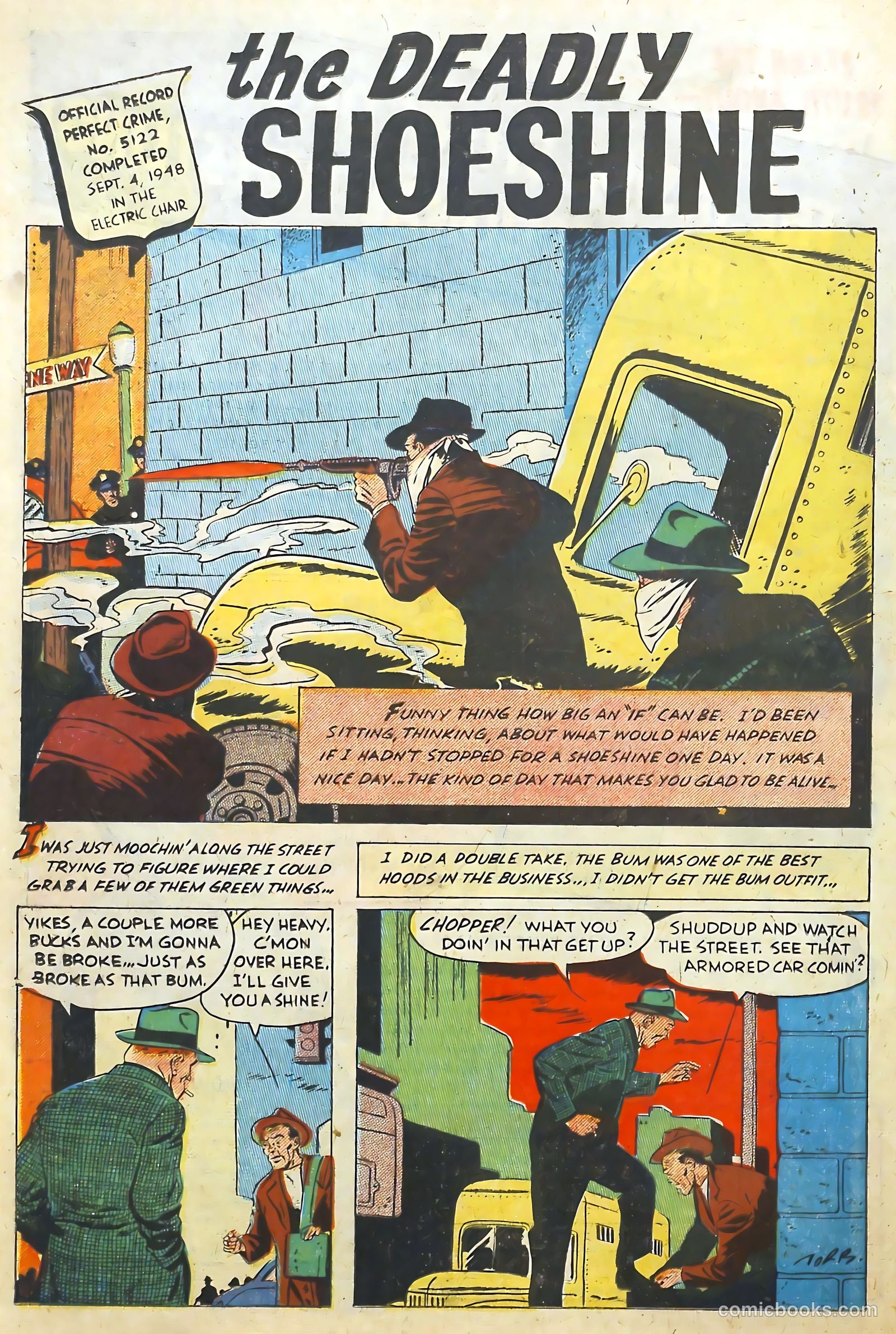The Perfect Crime #11 (1951) — page 17 of 53