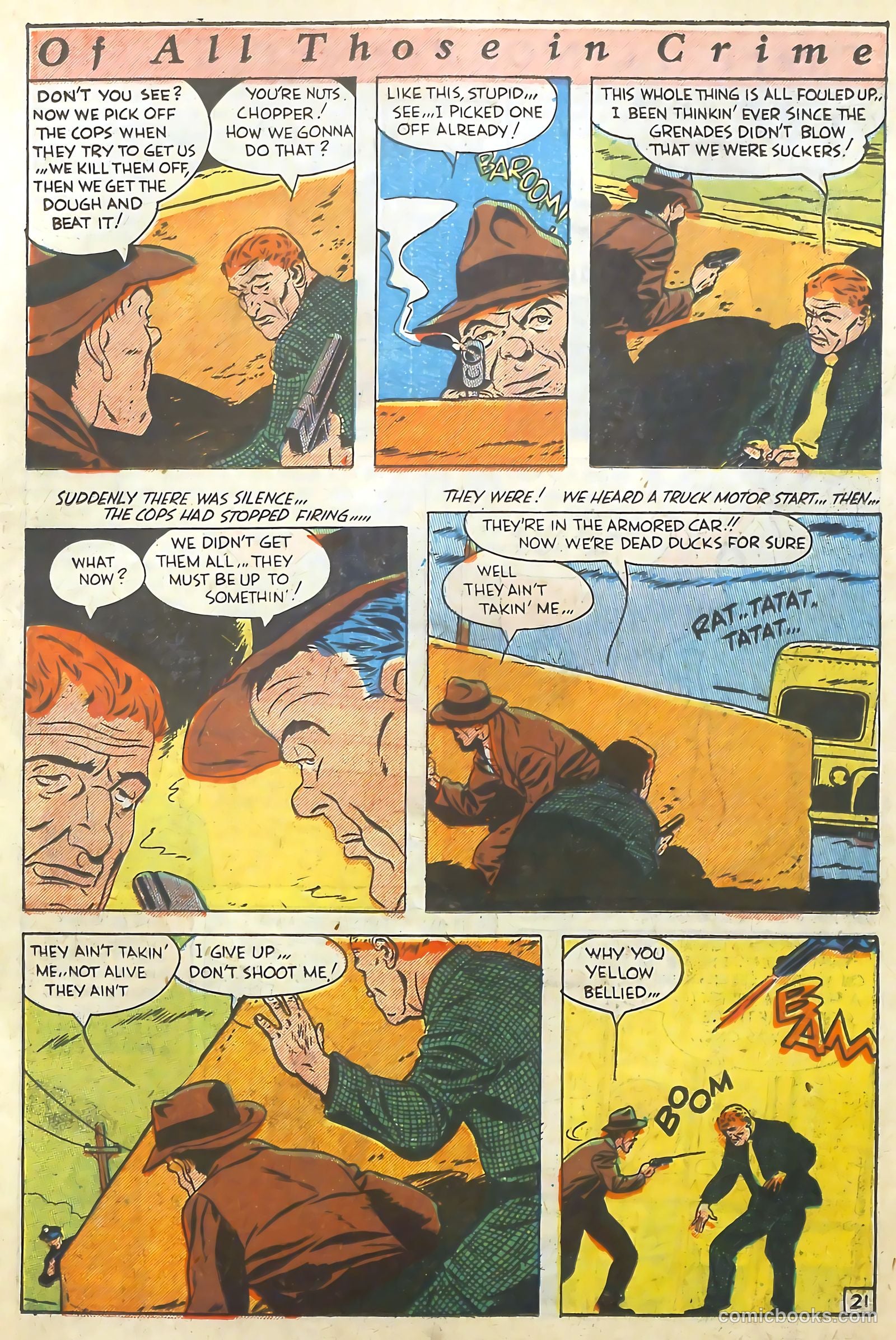 The Perfect Crime #11 (1951) — page 22 of 53