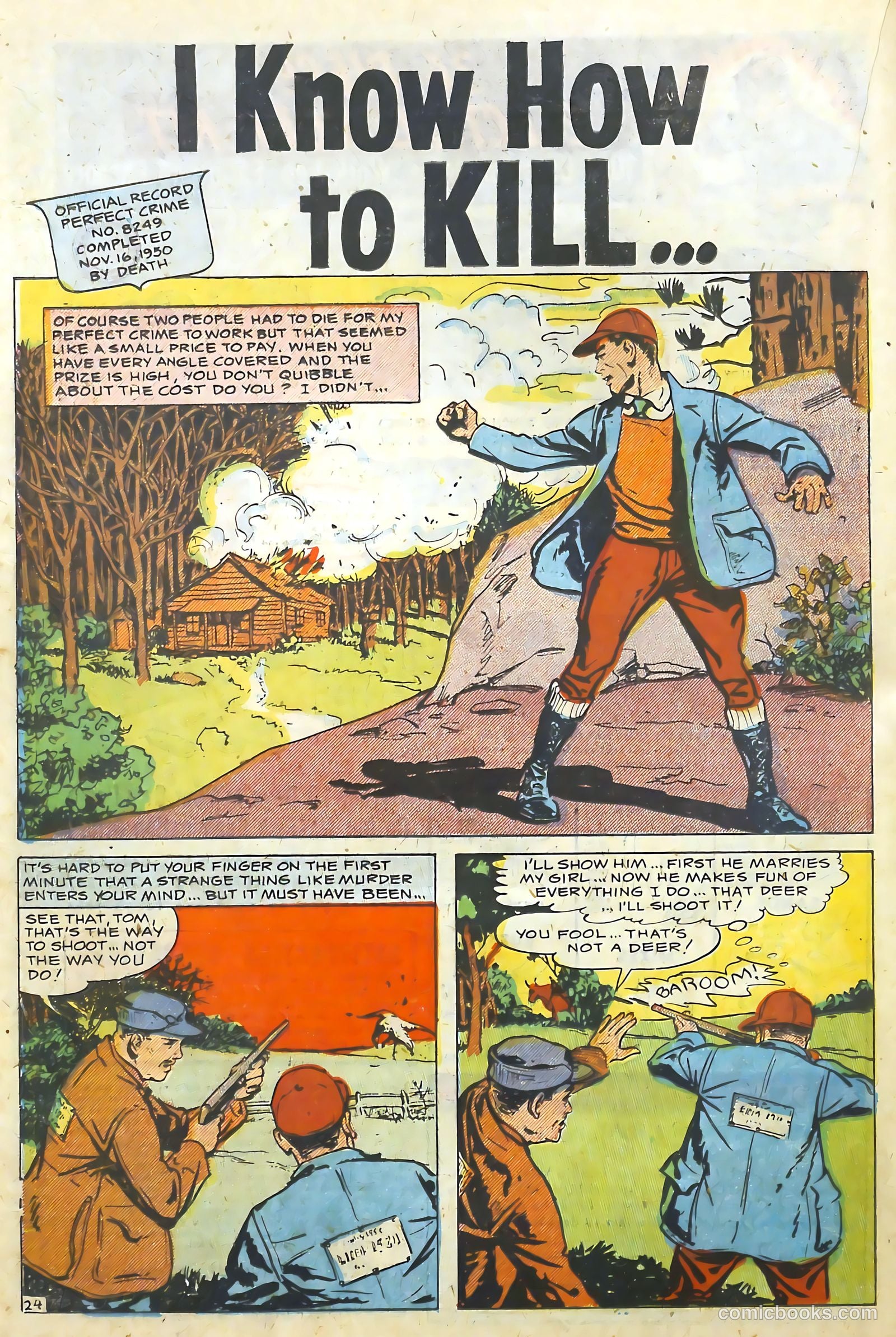 The Perfect Crime #11 (1951) — page 25 of 53
