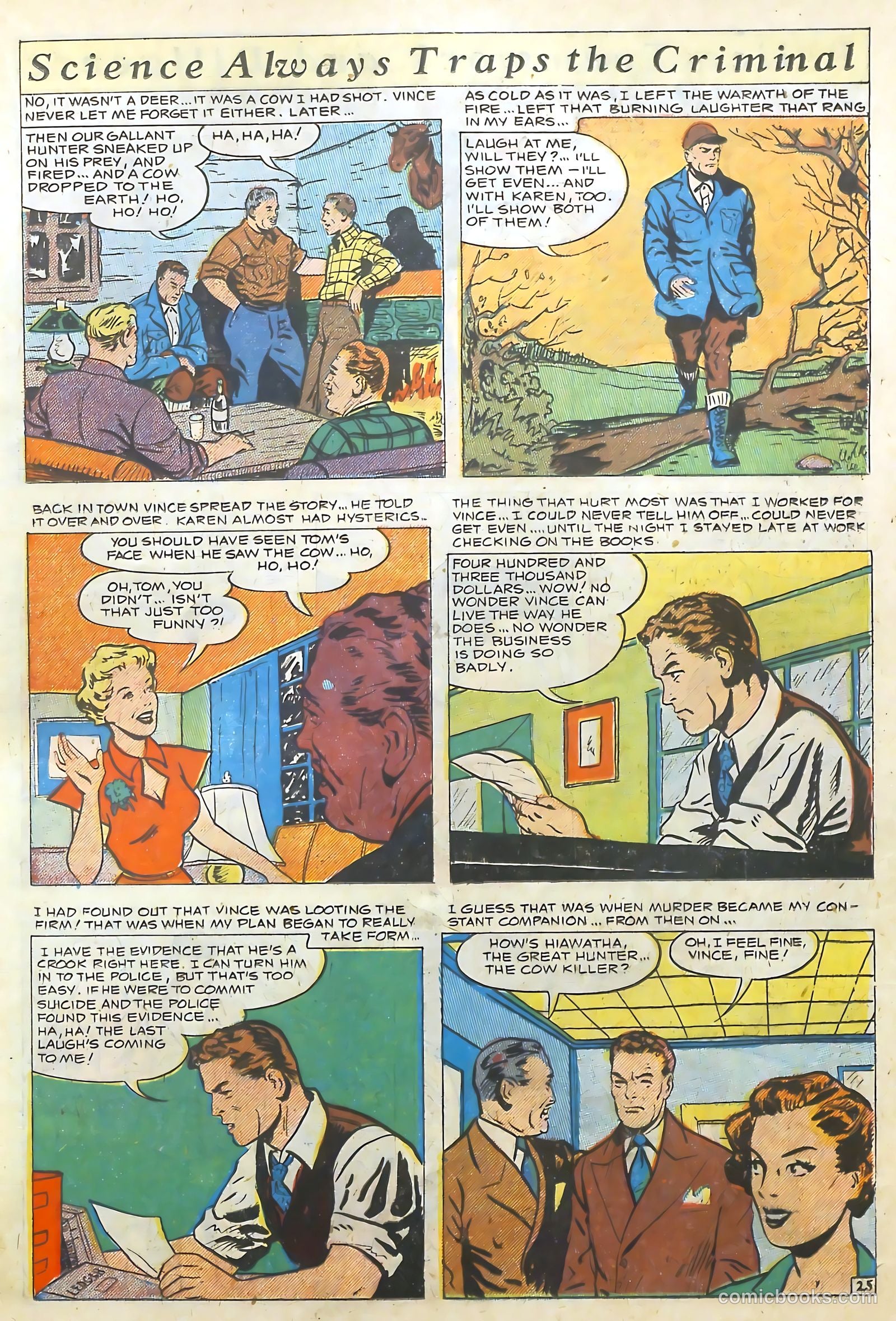 The Perfect Crime #11 (1951) — page 26 of 53