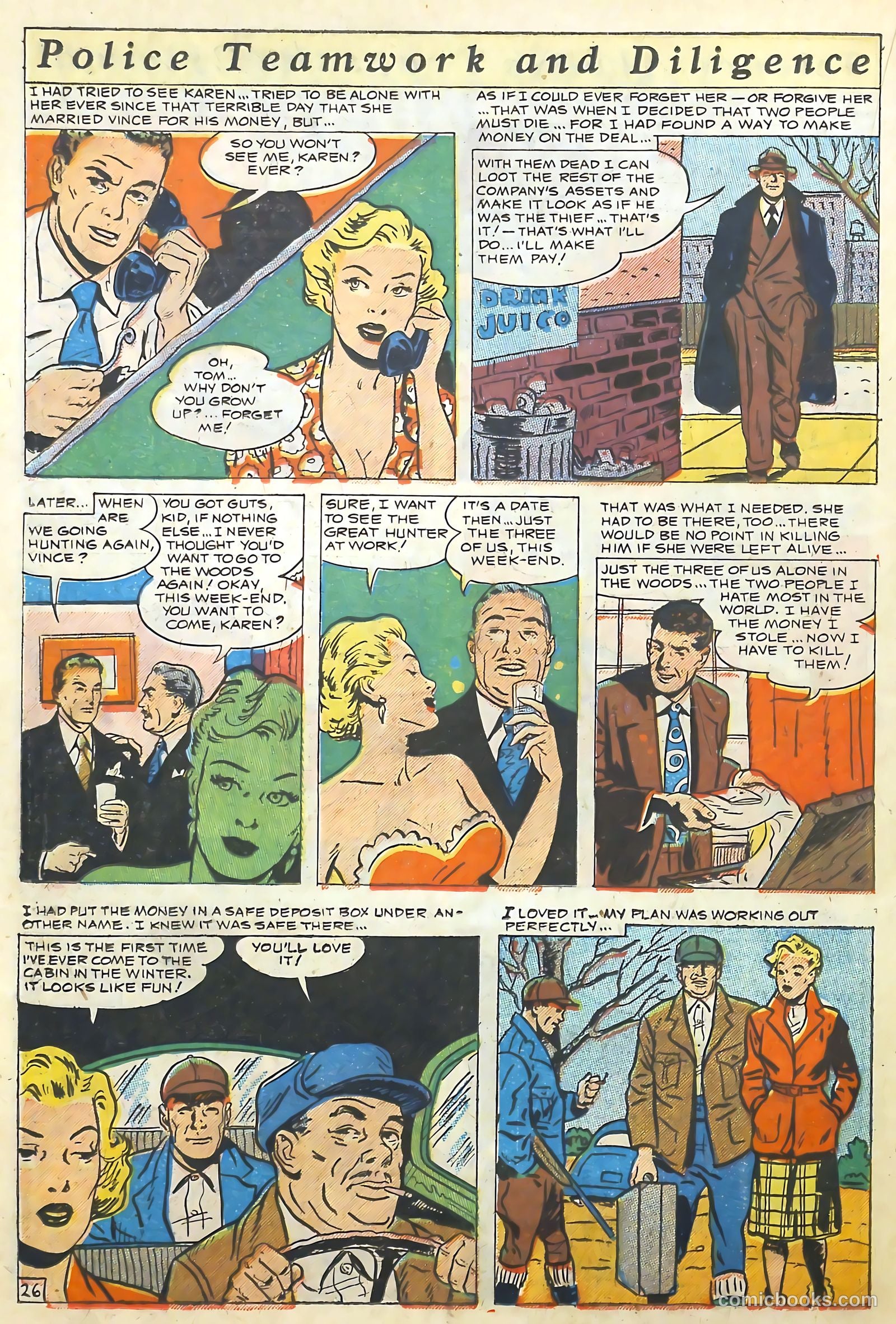 The Perfect Crime #11 (1951) — page 27 of 53