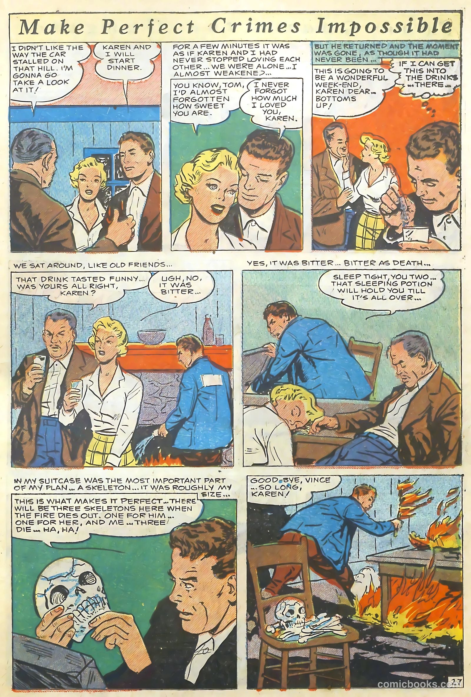 The Perfect Crime #11 (1951) — page 28 of 53