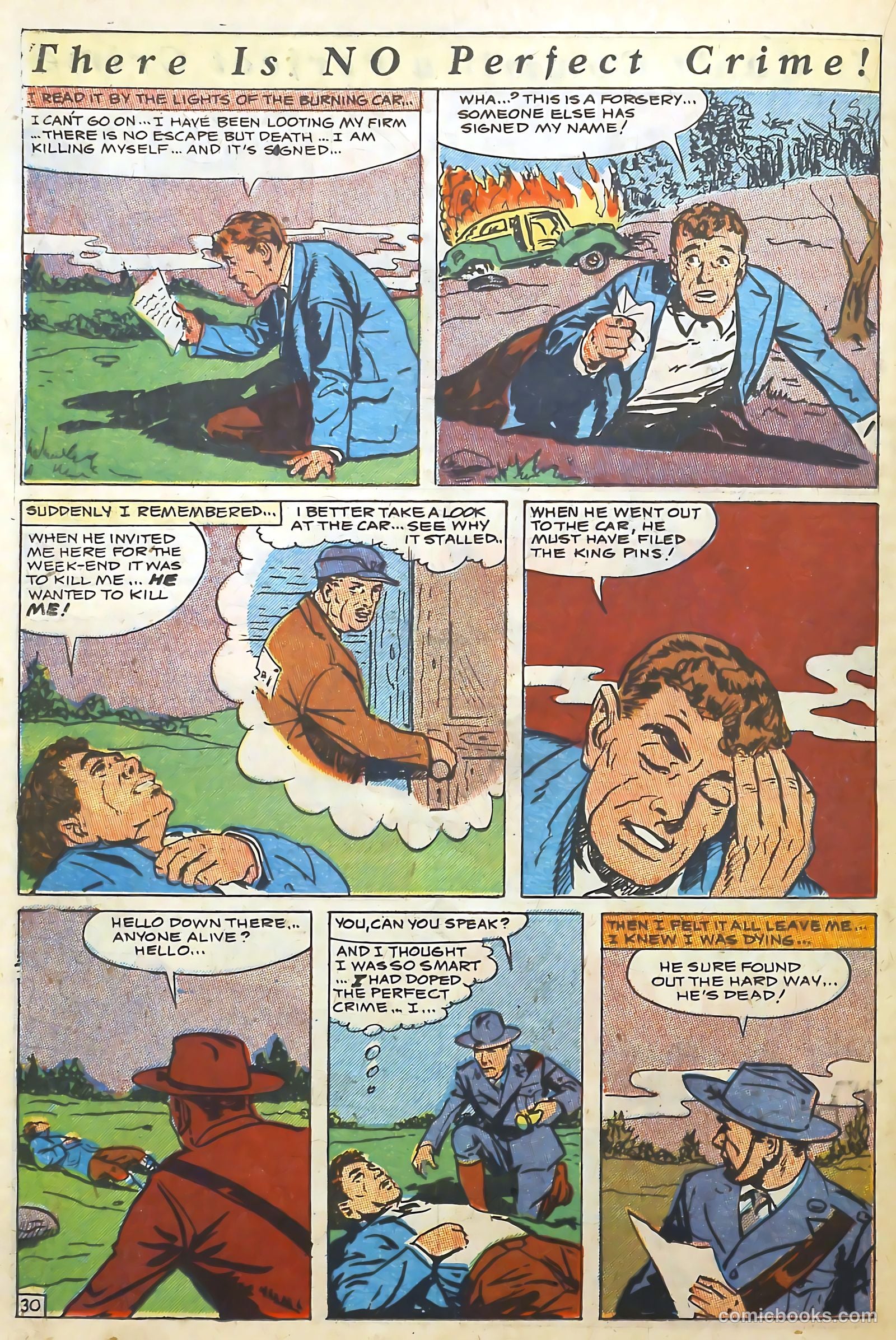 The Perfect Crime #11 (1951) — page 31 of 53