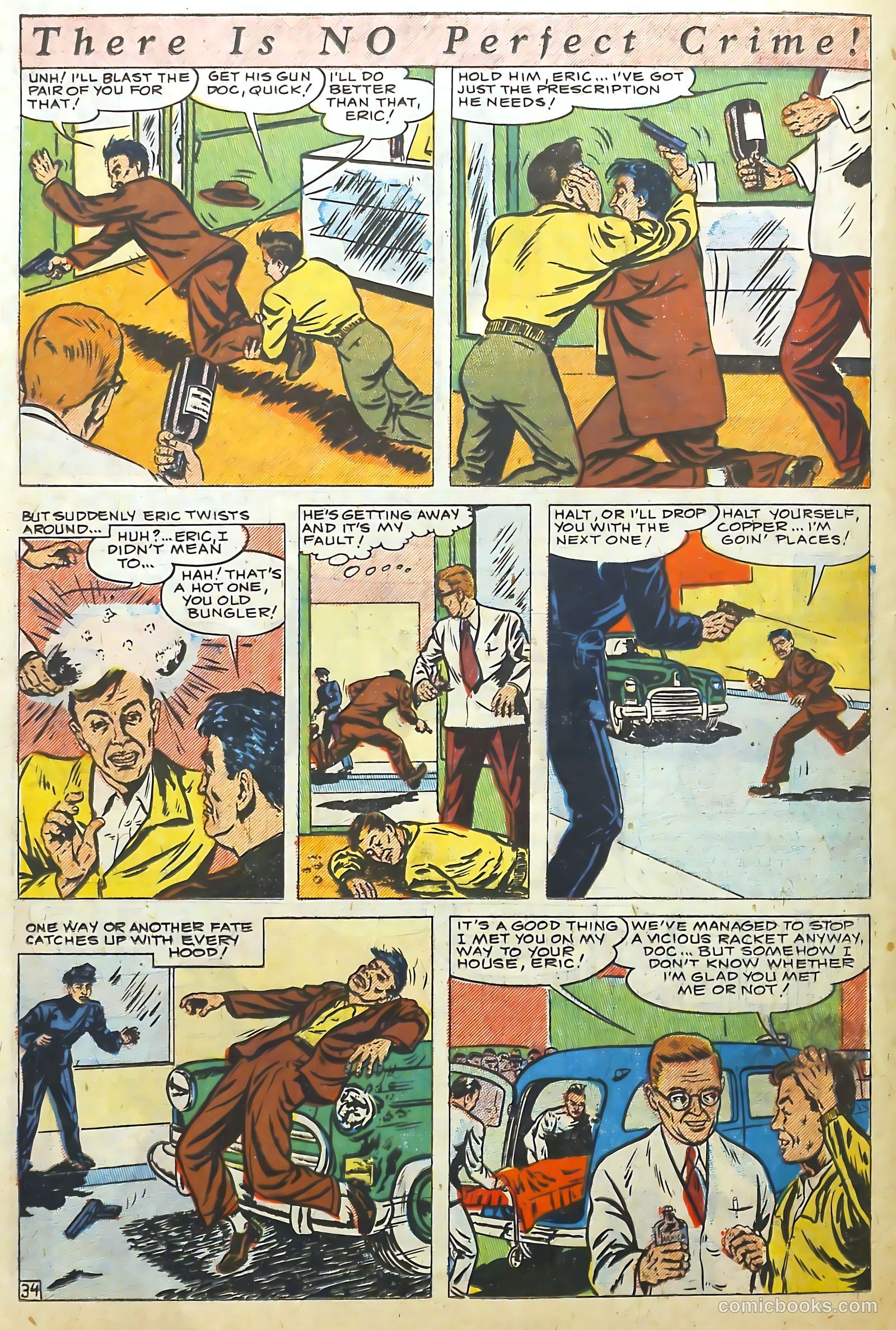 The Perfect Crime #11 (1951) — page 35 of 53