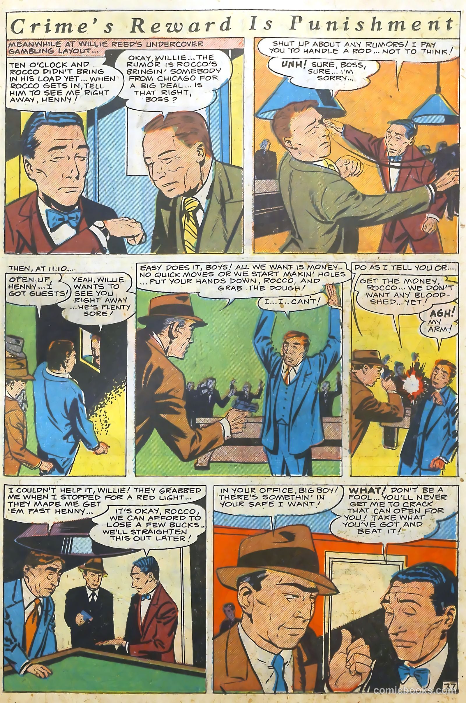 The Perfect Crime #11 (1951) — page 38 of 53