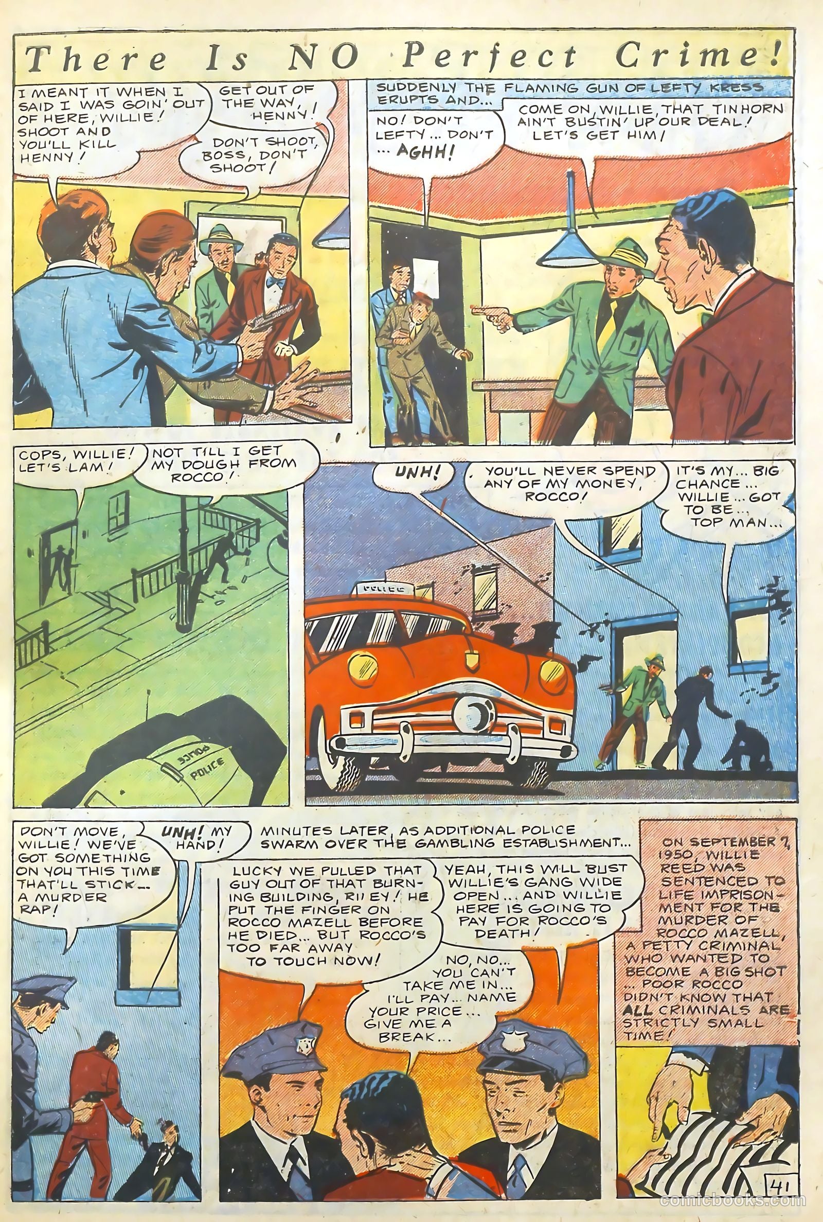 The Perfect Crime #11 (1951) — page 42 of 53