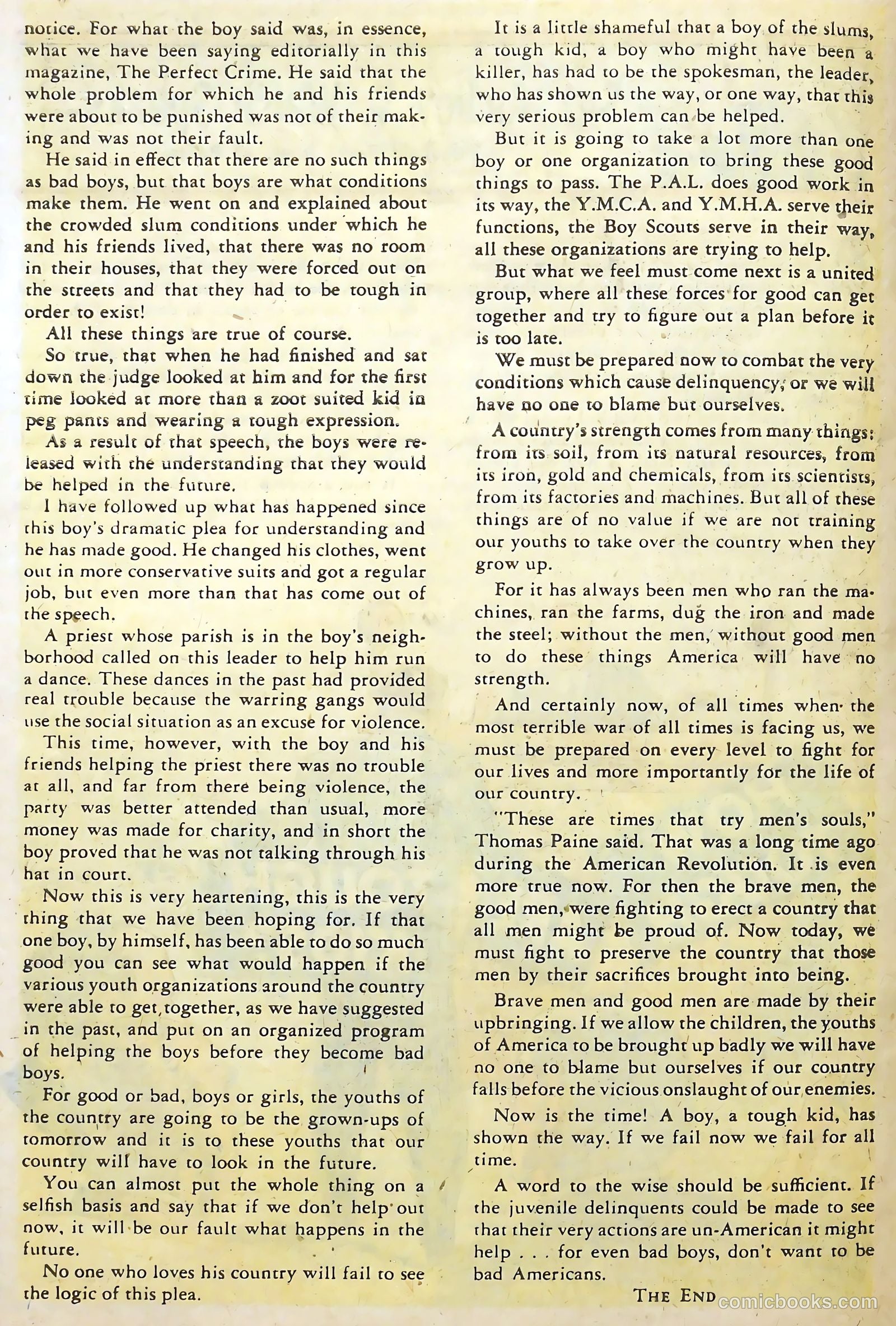 The Perfect Crime #11 (1951) — page 45 of 53