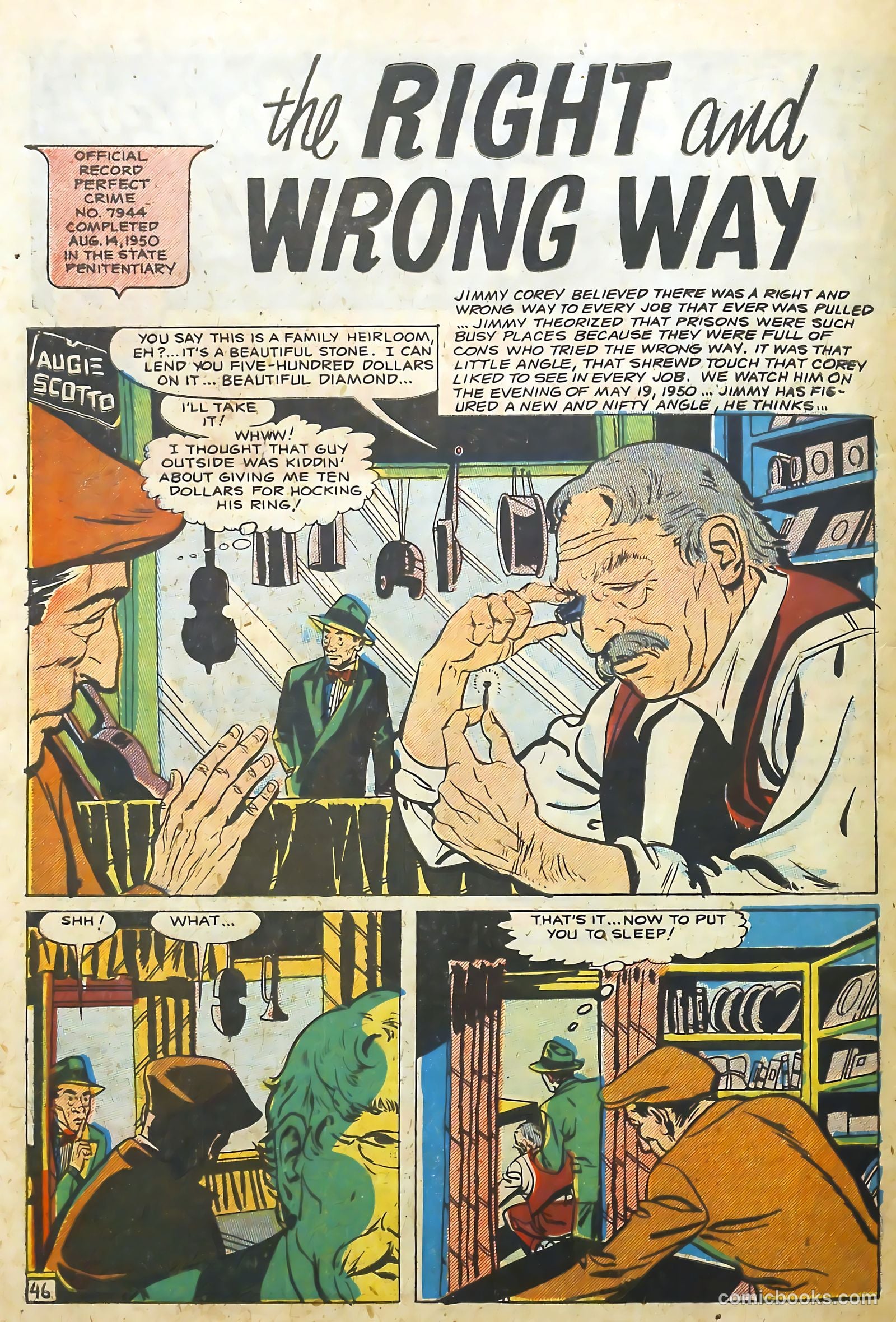 The Perfect Crime #11 (1951) — page 47 of 53