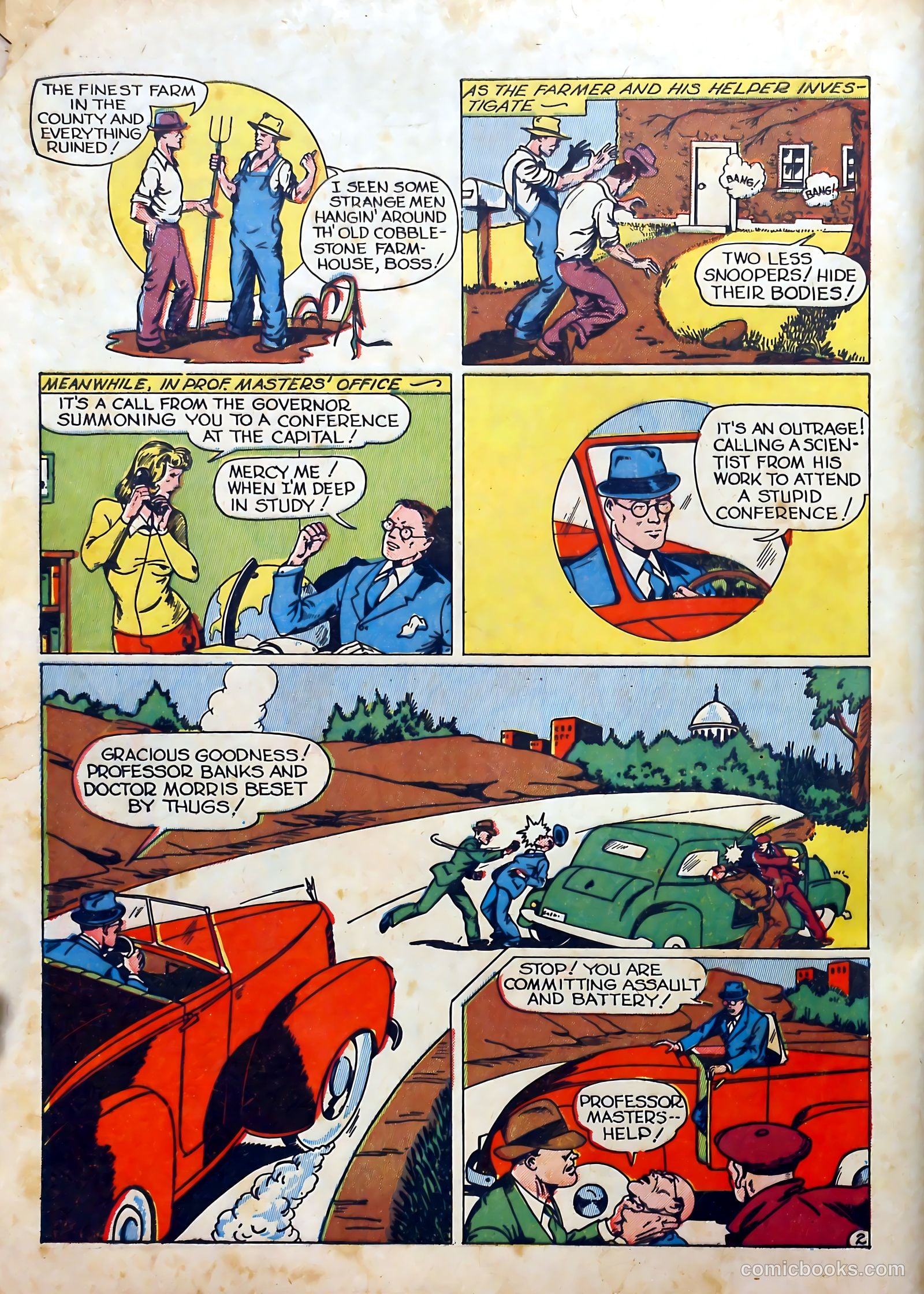 Thrilling Comics #24 (1940) — page 4 of 68