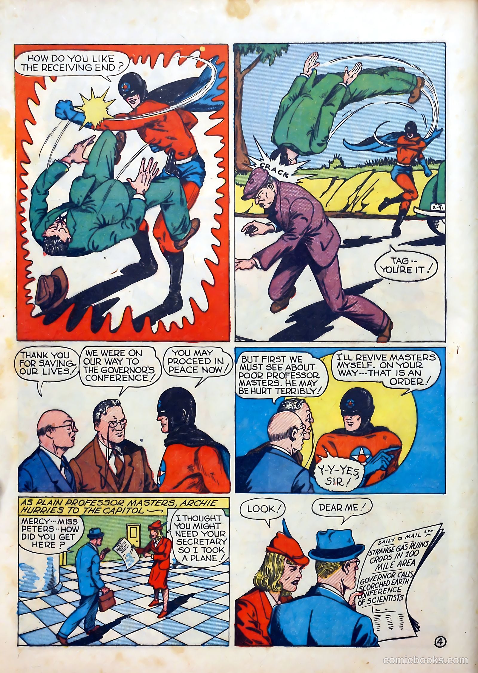Thrilling Comics #24 (1940) — page 6 of 68
