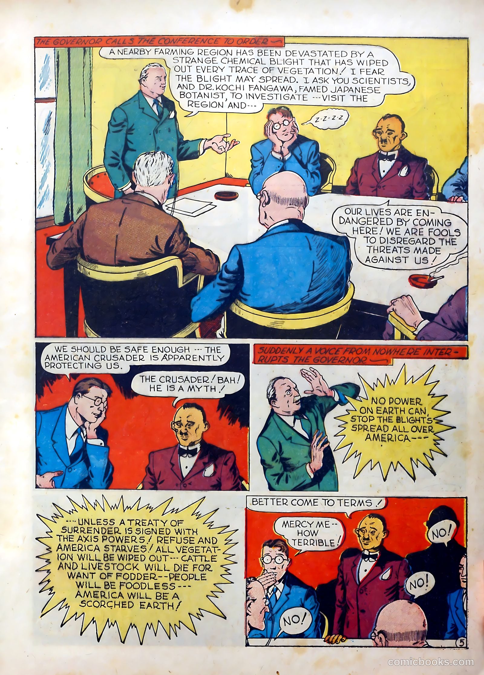 Thrilling Comics #24 (1940) — page 7 of 68