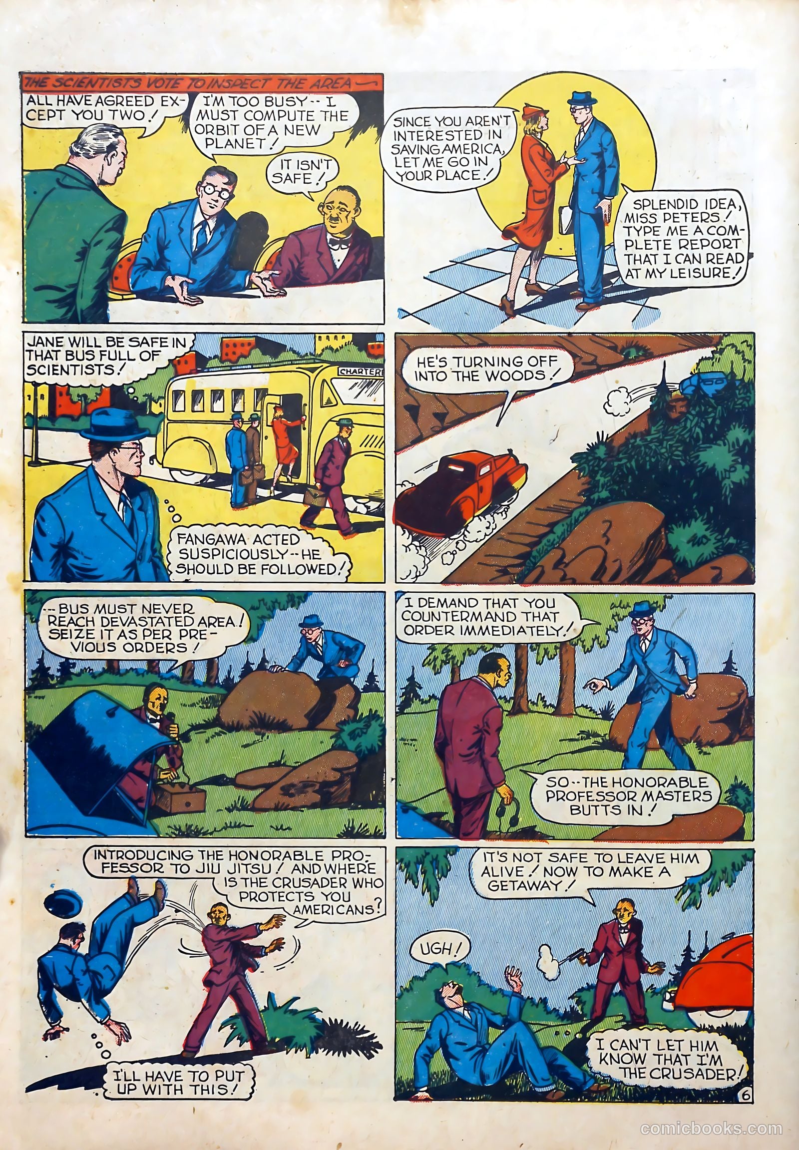 Thrilling Comics #24 (1940) — page 8 of 68