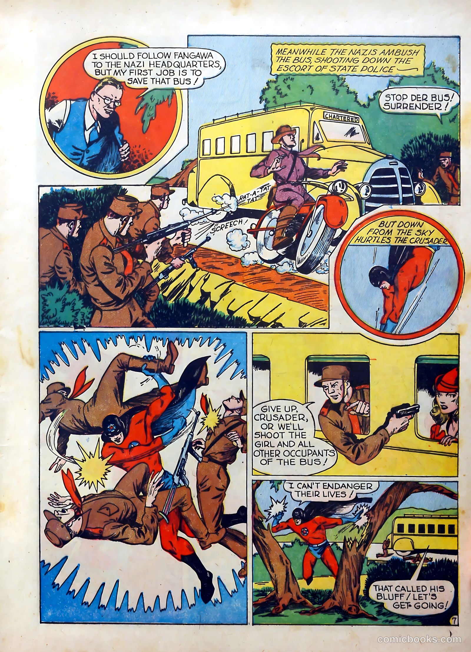 Thrilling Comics #24 (1940) — page 9 of 68