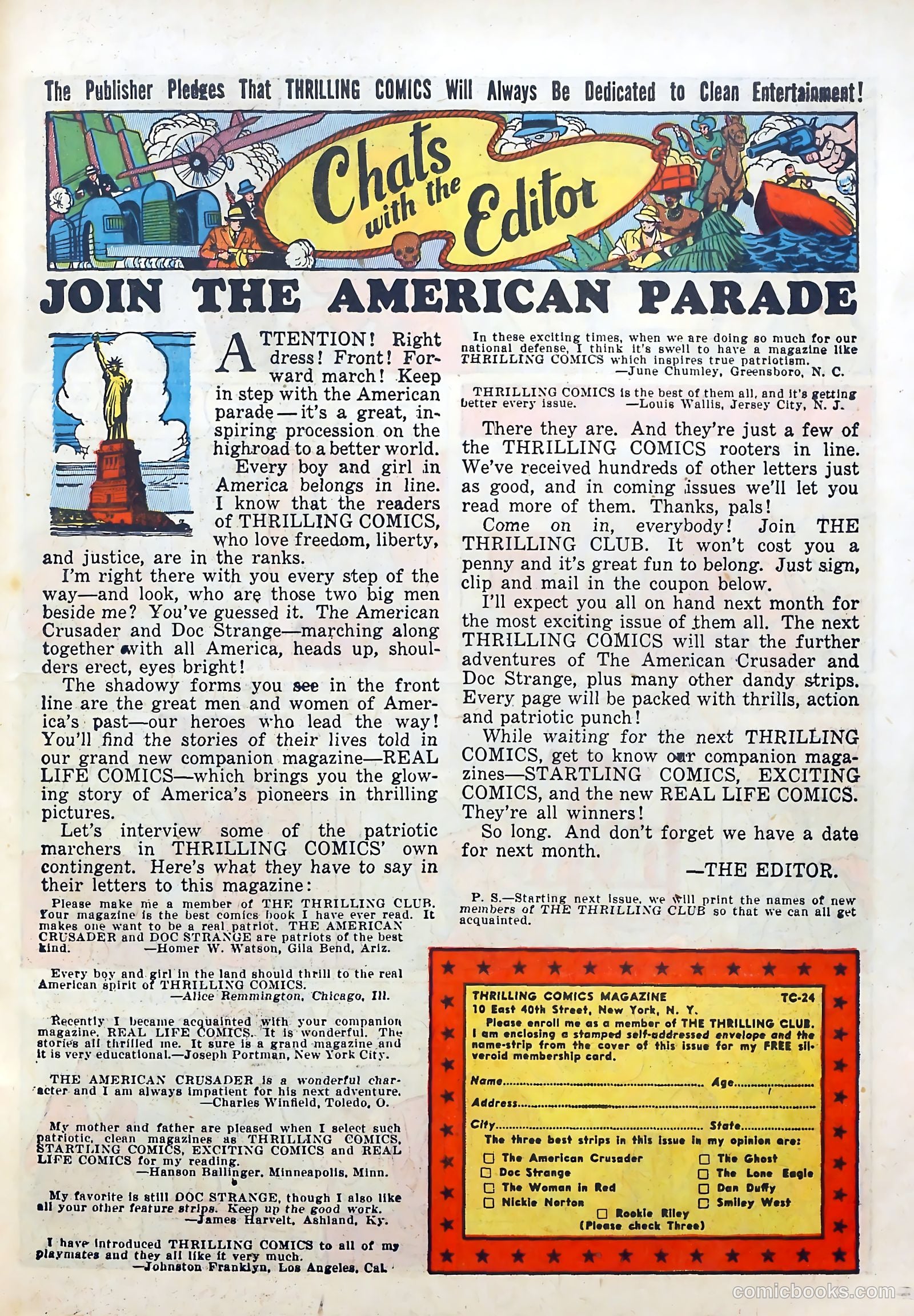 Thrilling Comics #24 (1940) — page 51 of 68