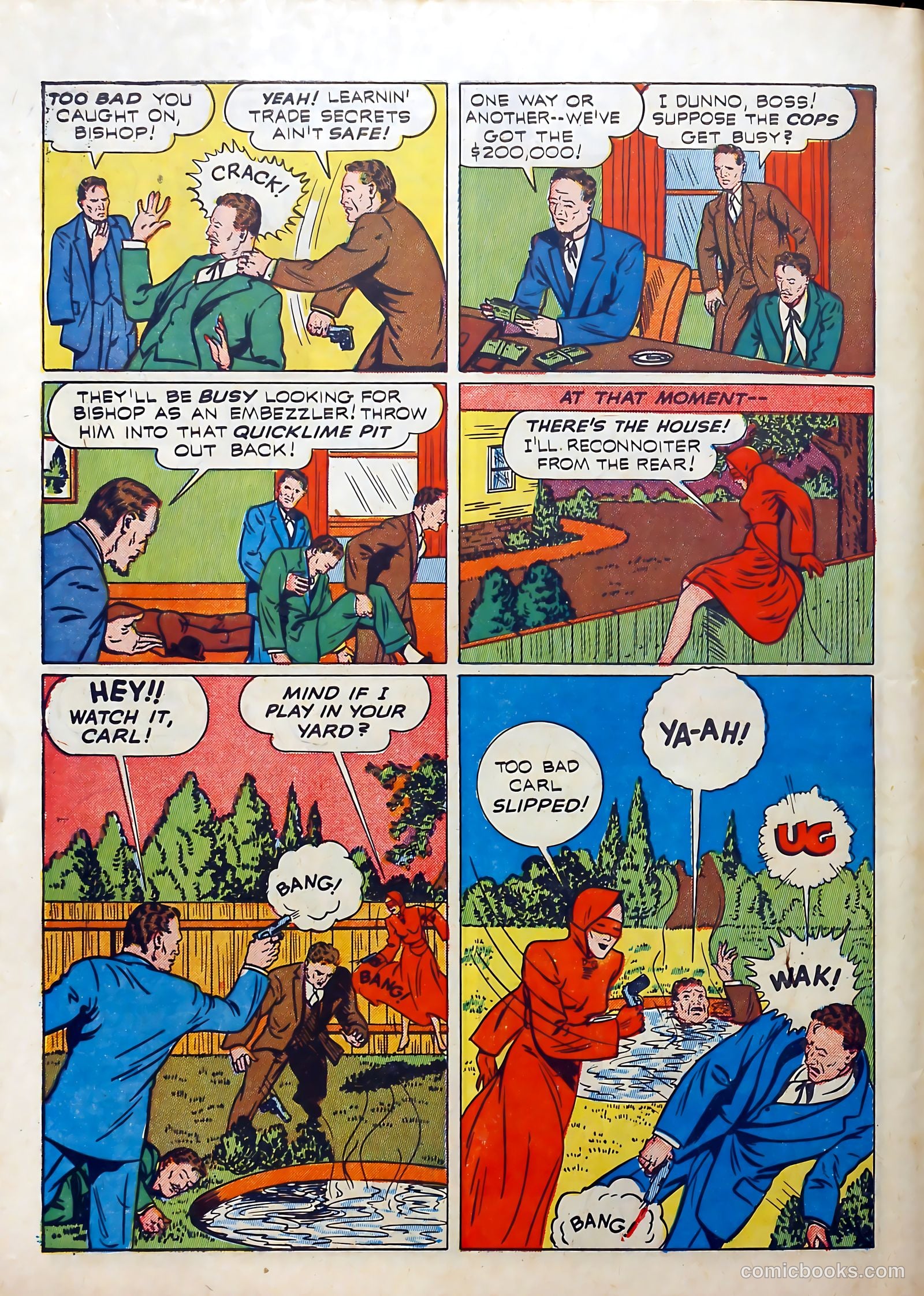 Thrilling Comics #24 (1940) — page 56 of 68