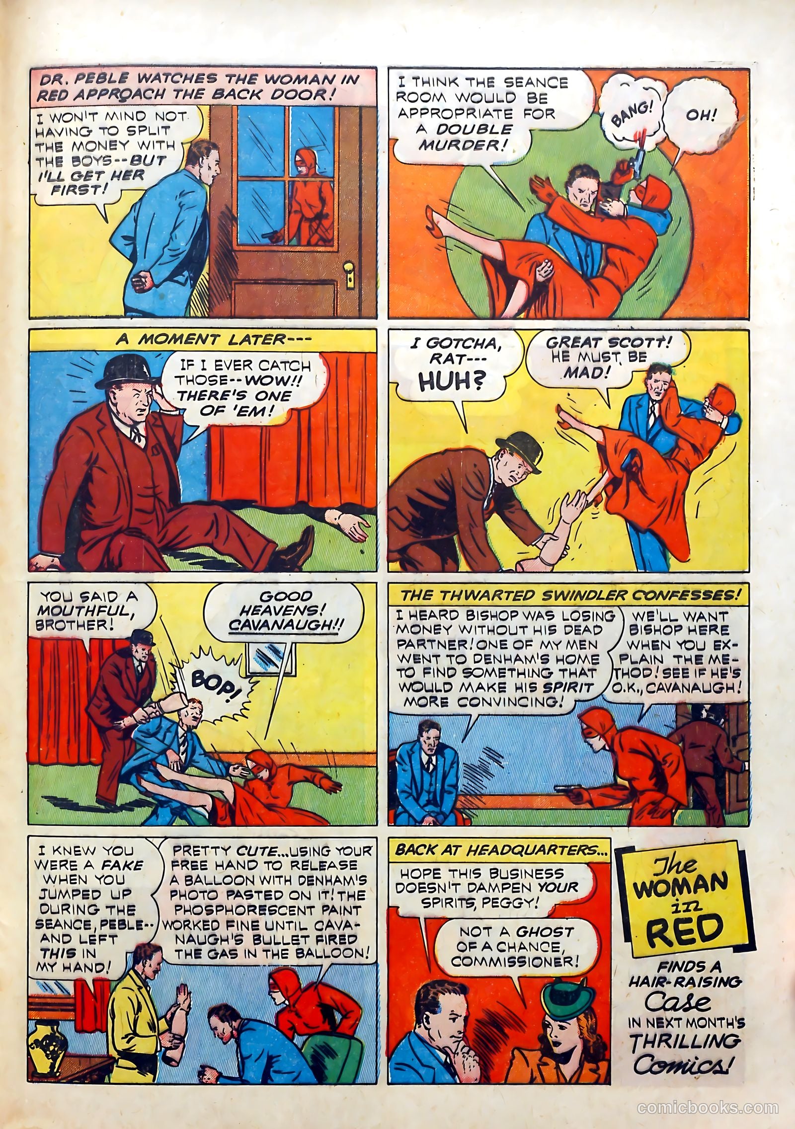 Thrilling Comics #24 (1940) — page 57 of 68
