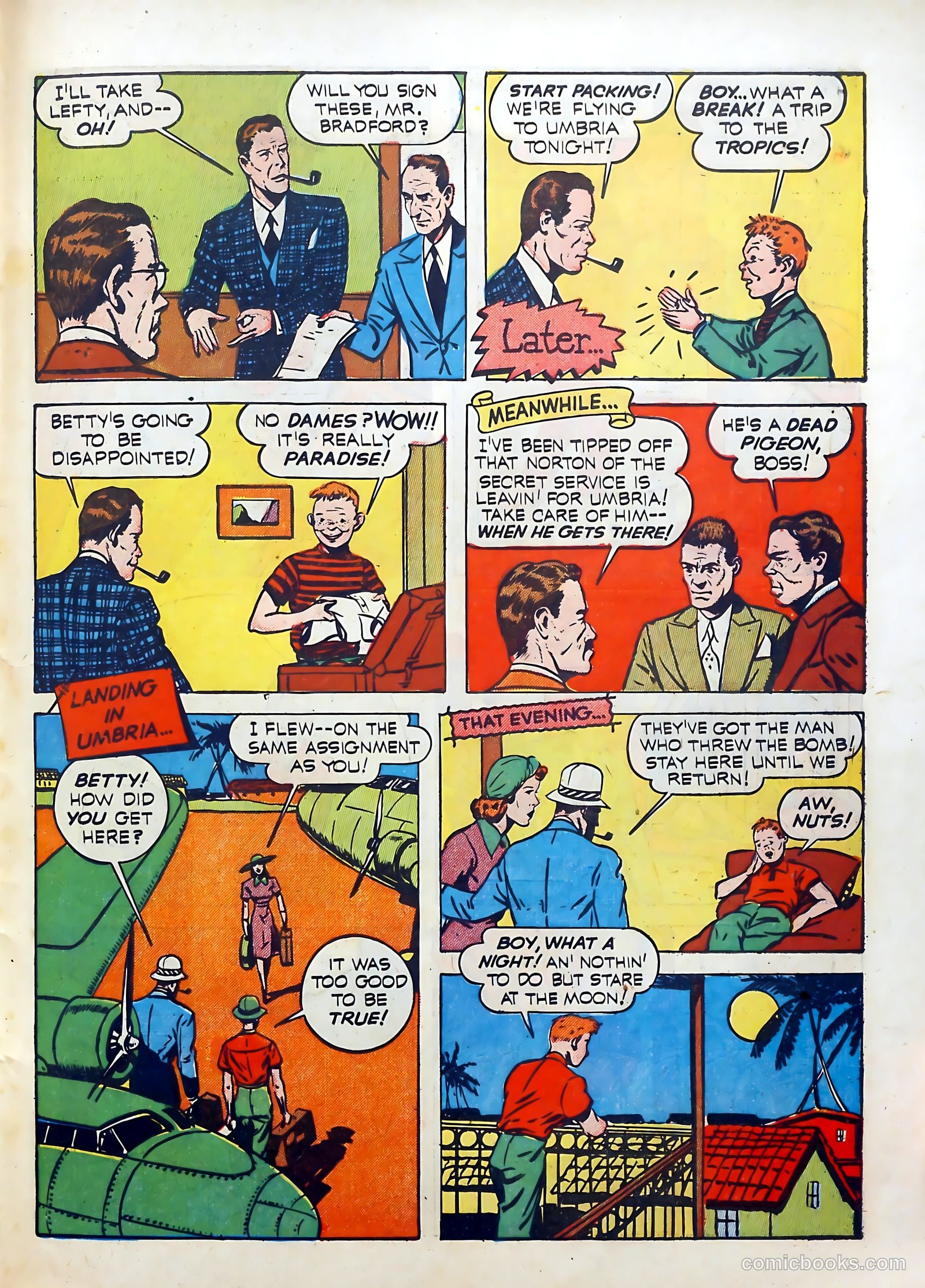Thrilling Comics #24 (1940) — page 59 of 68