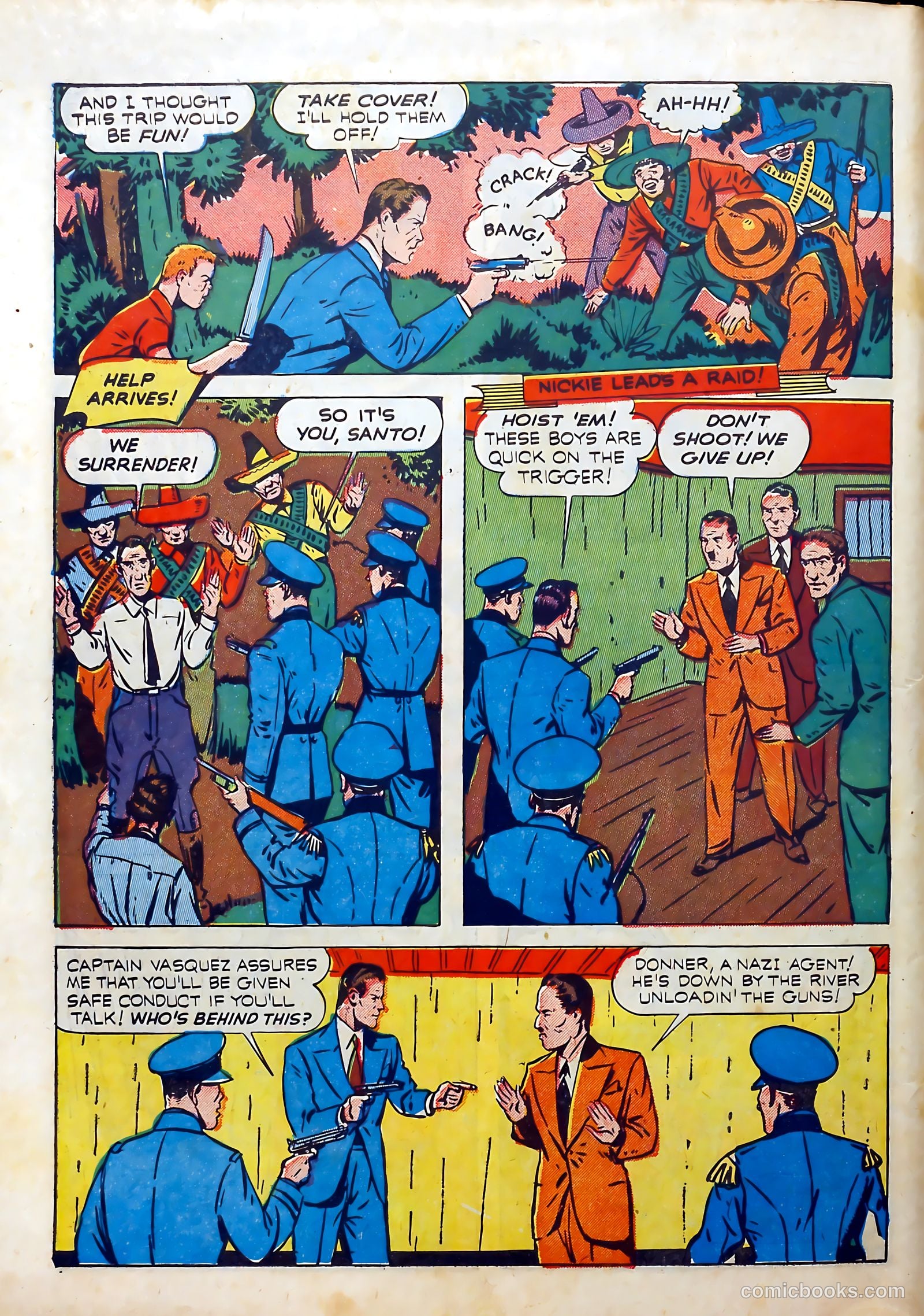 Thrilling Comics #24 (1940) — page 64 of 68