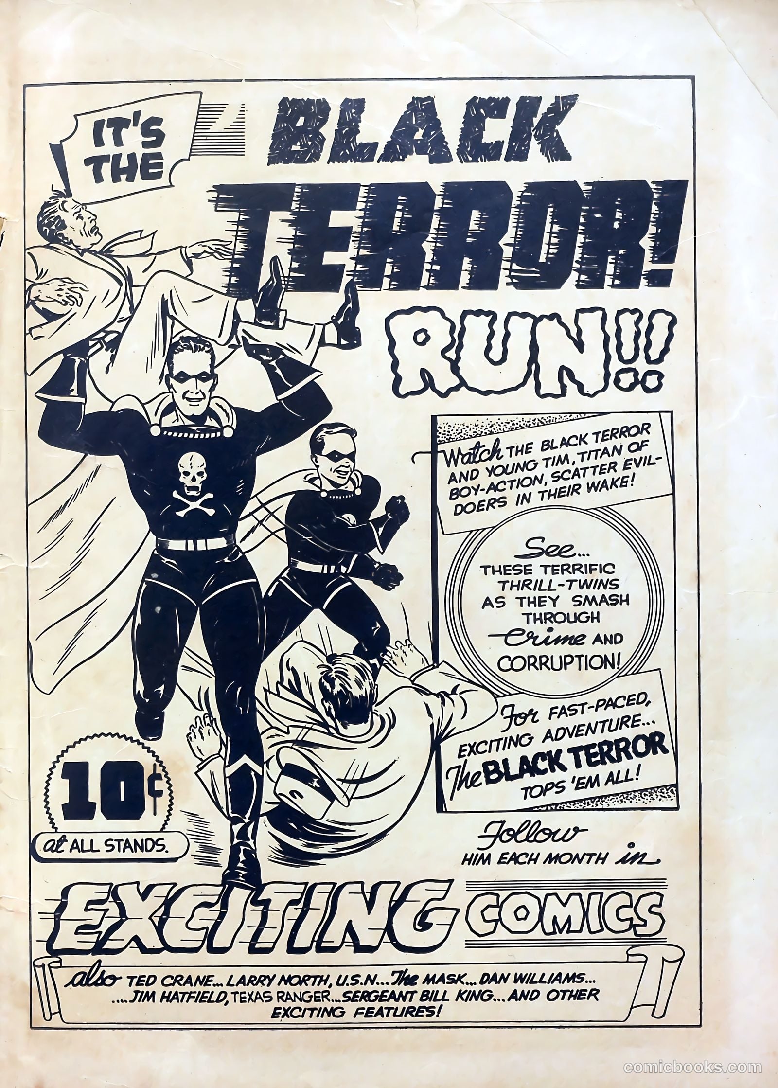 Thrilling Comics #24 (1940) — page 67 of 68