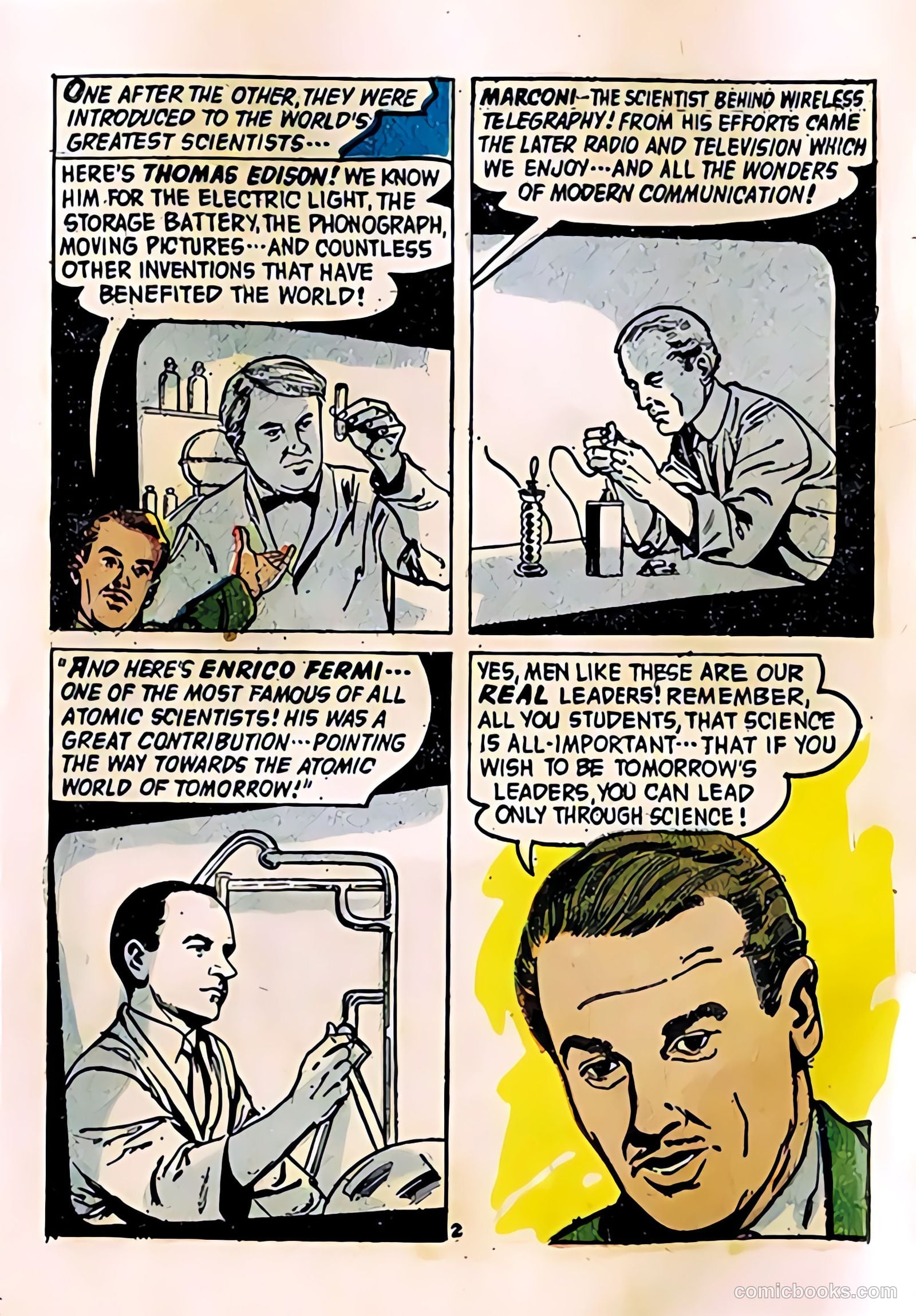 Science Leads the Way #1 (1959) — page 4 of 36