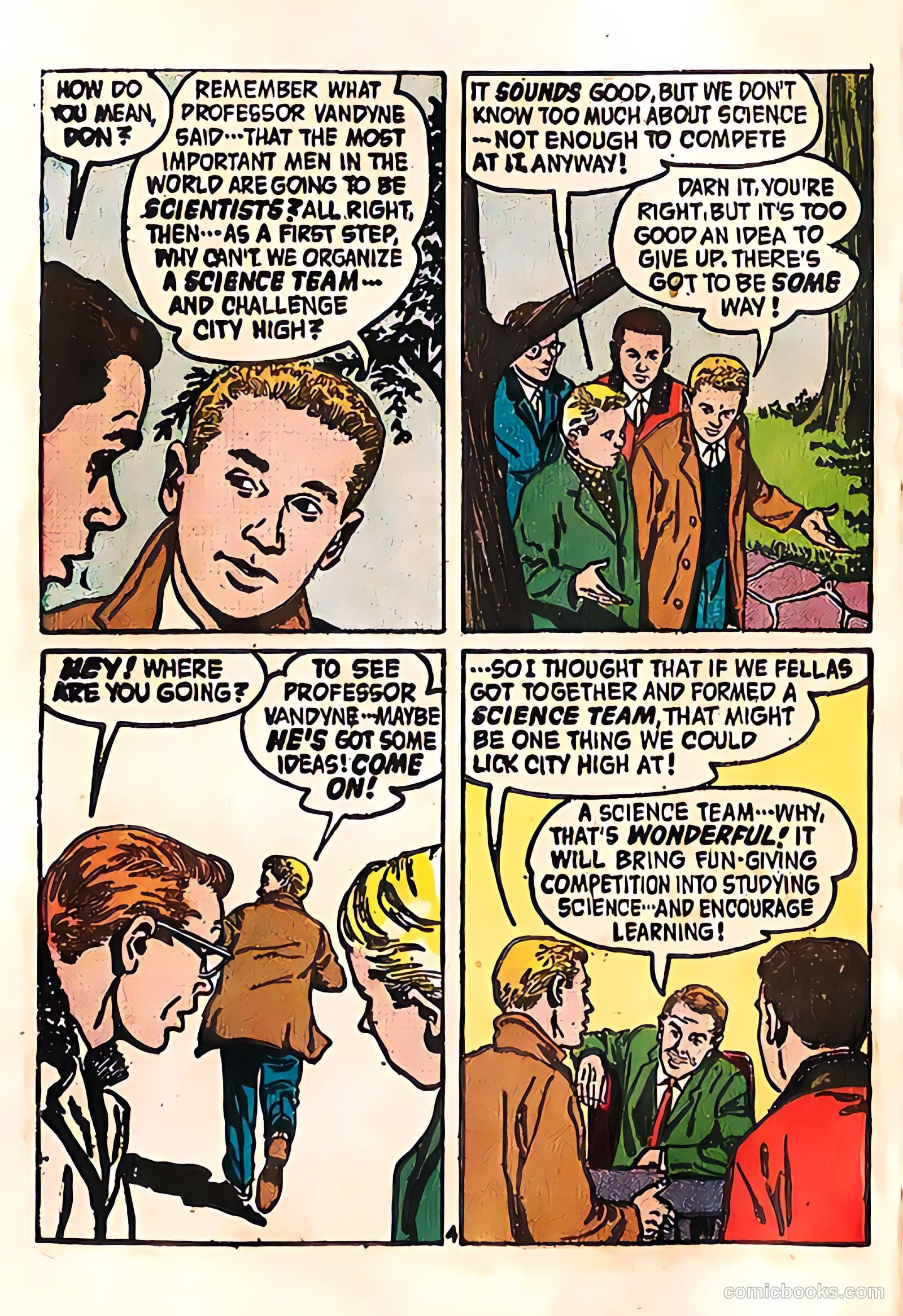 Science Leads the Way #1 (1959) — page 6 of 36