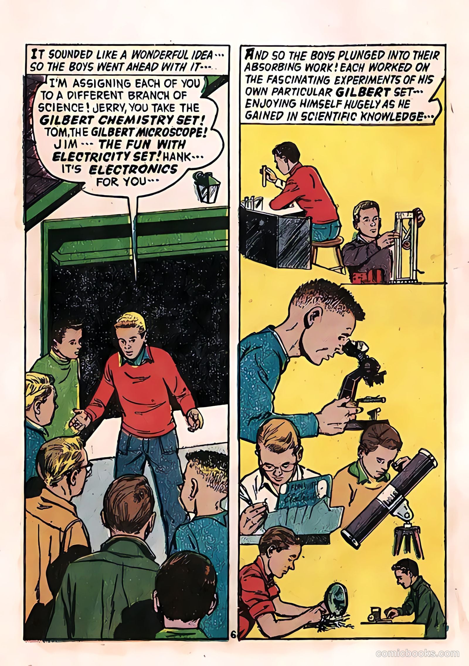 Science Leads the Way #1 (1959) — page 8 of 36