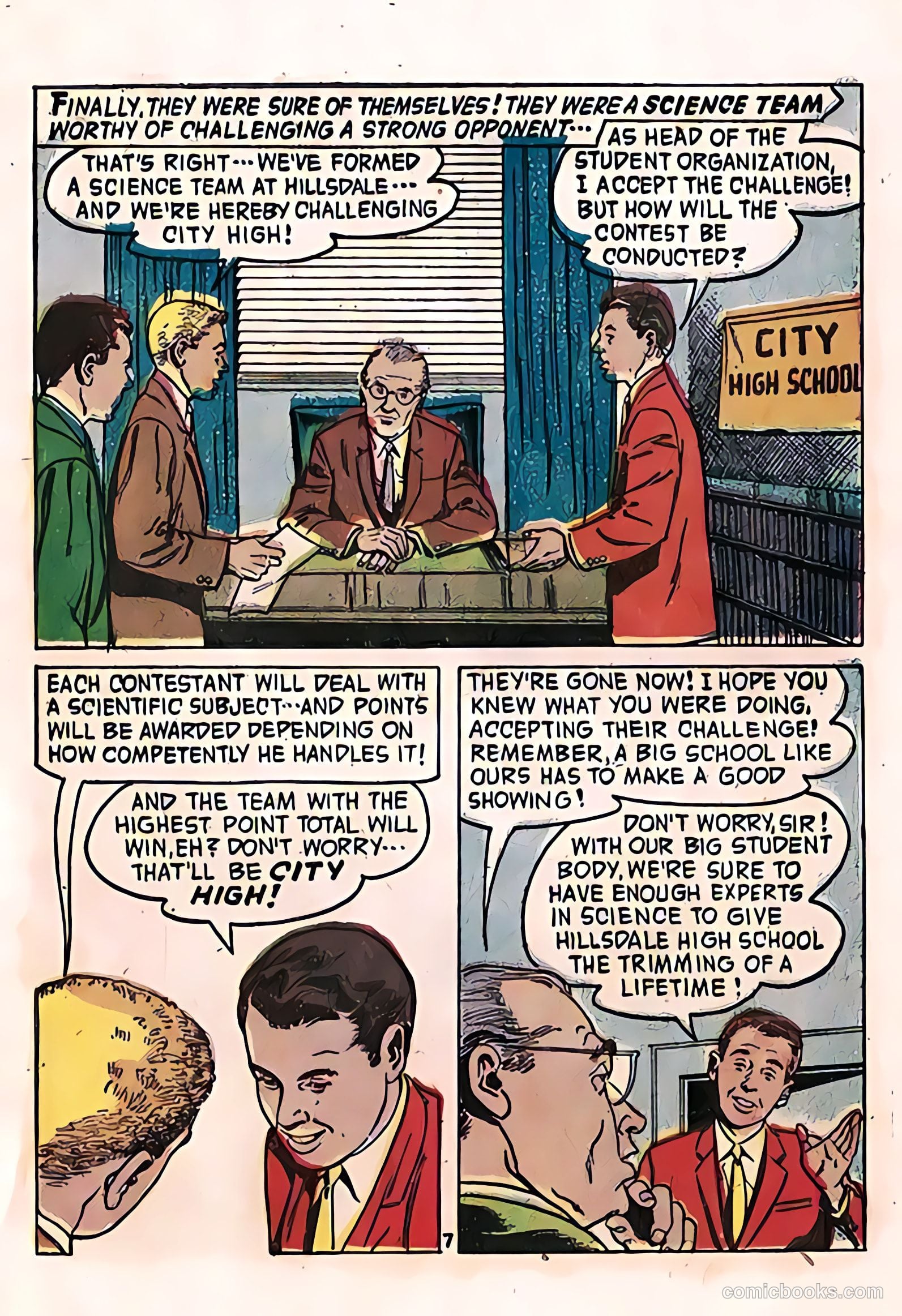 Science Leads the Way #1 (1959) — page 9 of 36