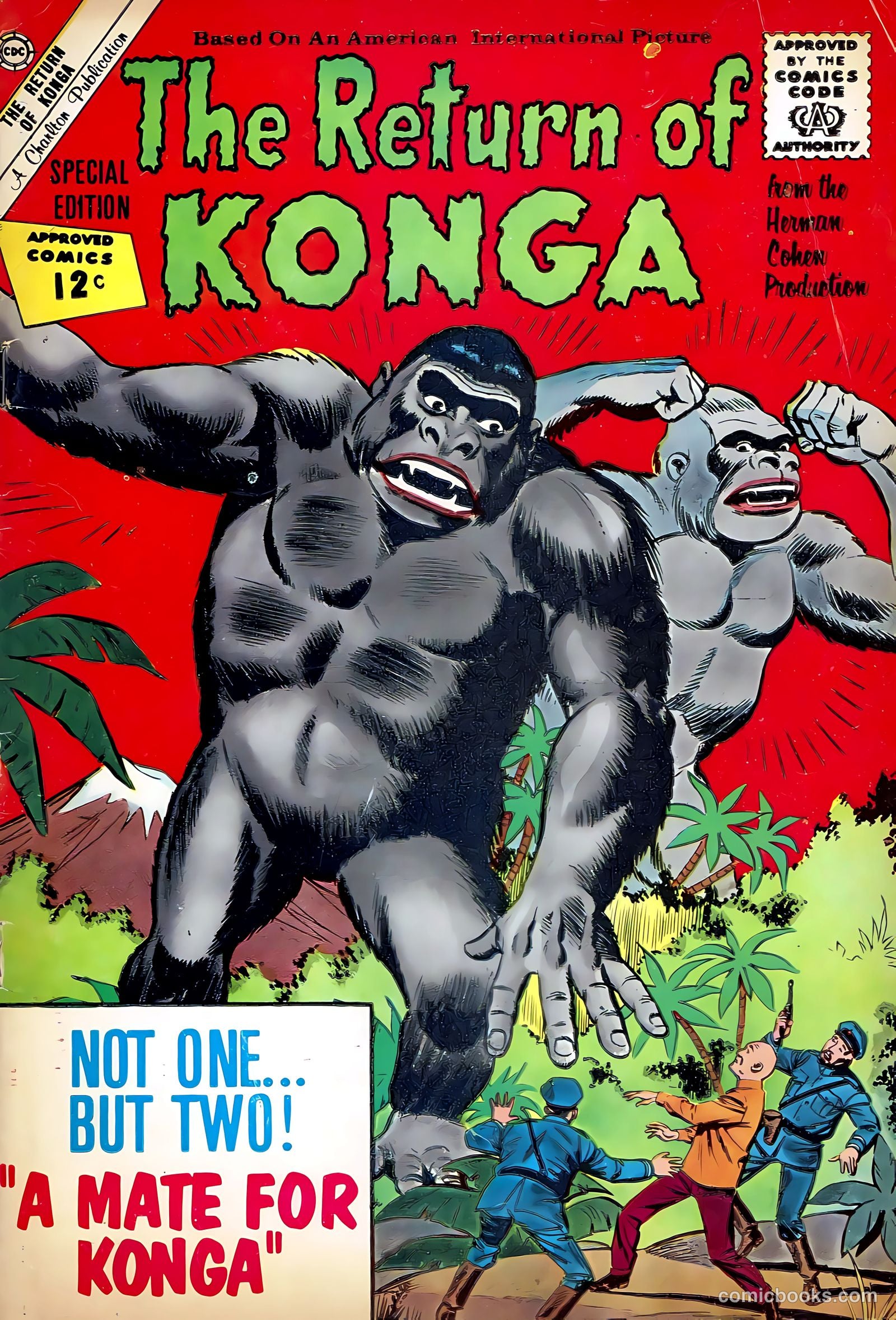 The Return of Konga #1