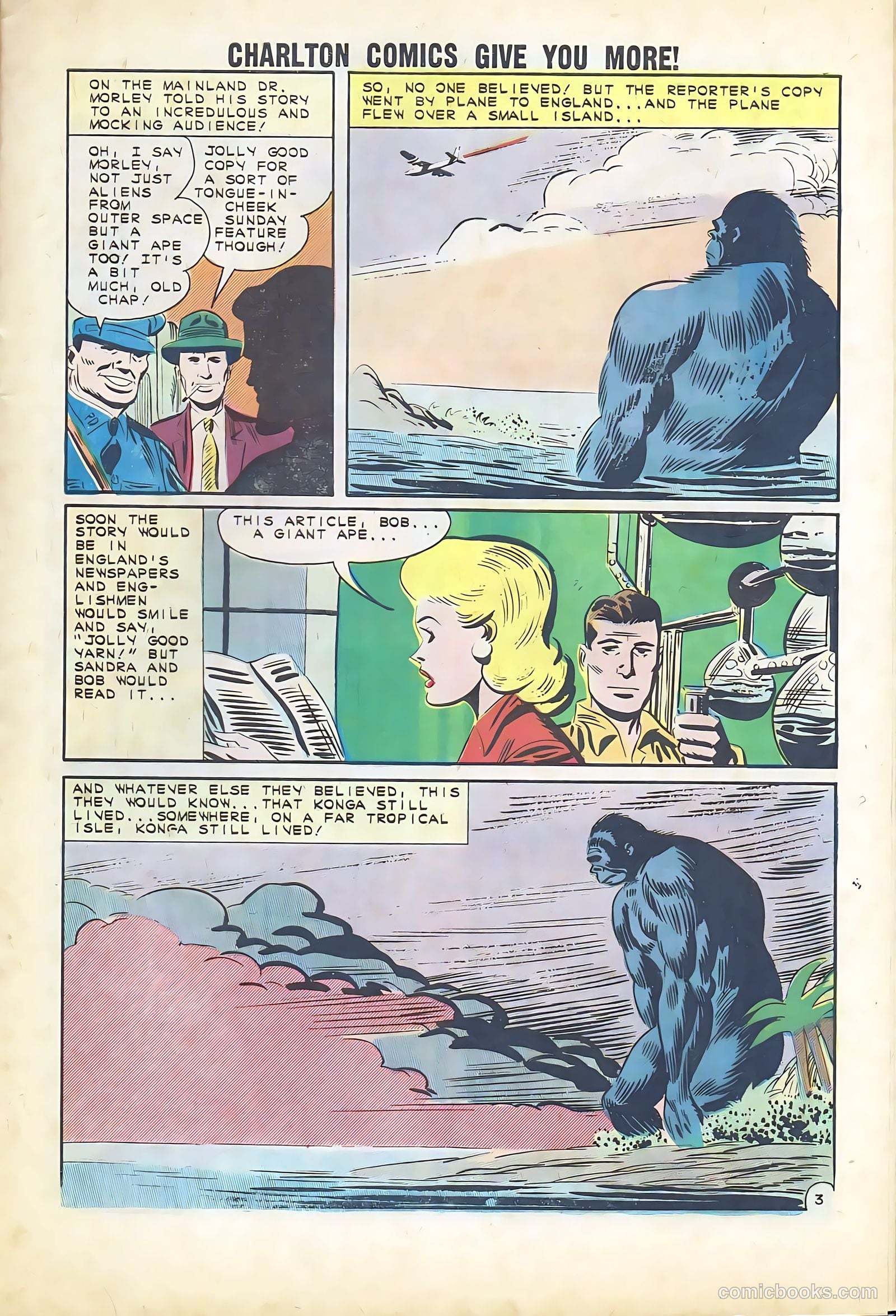 The Return of Konga #1 (1962) — page 5 of 36