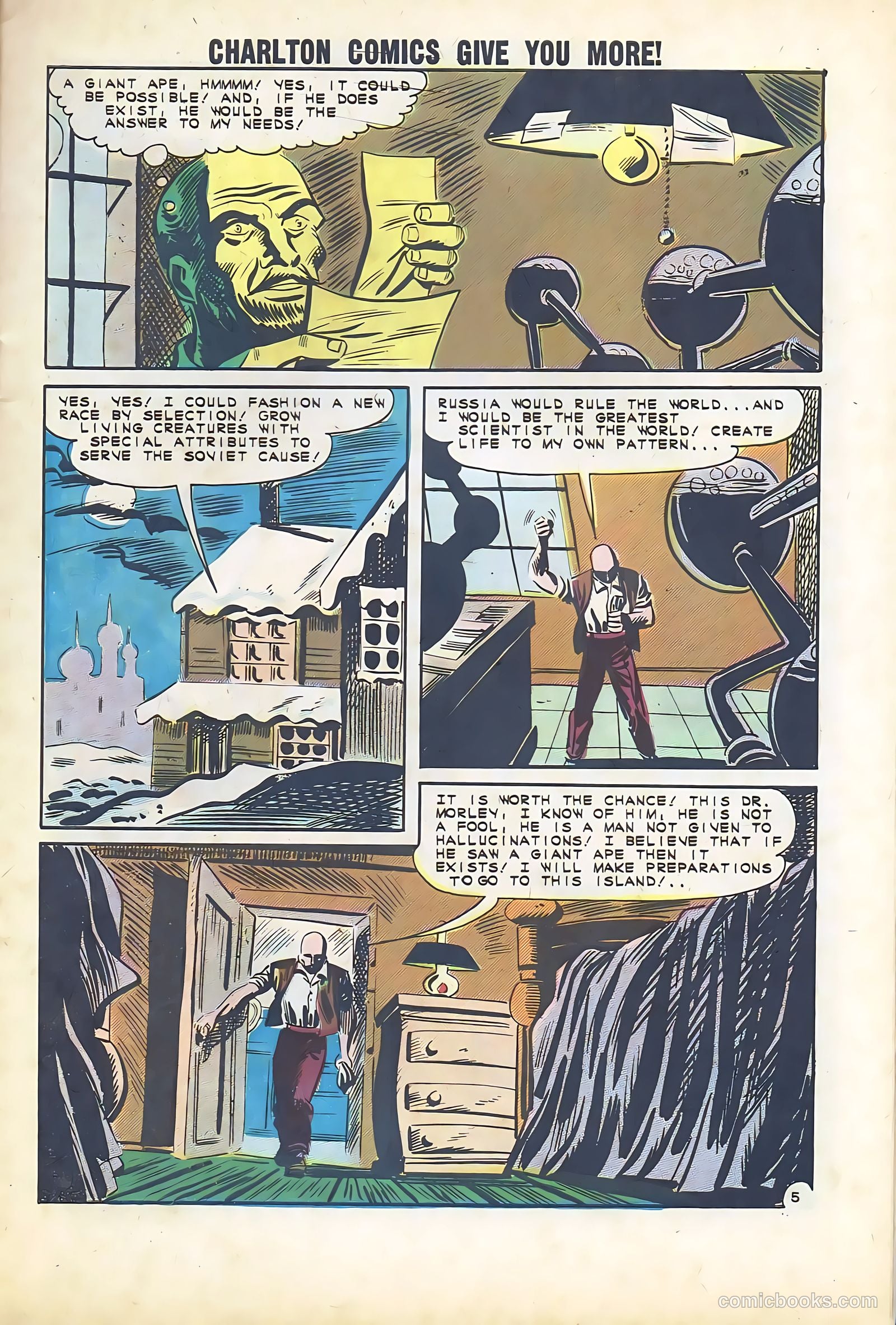 The Return of Konga #1 (1962) — page 7 of 36