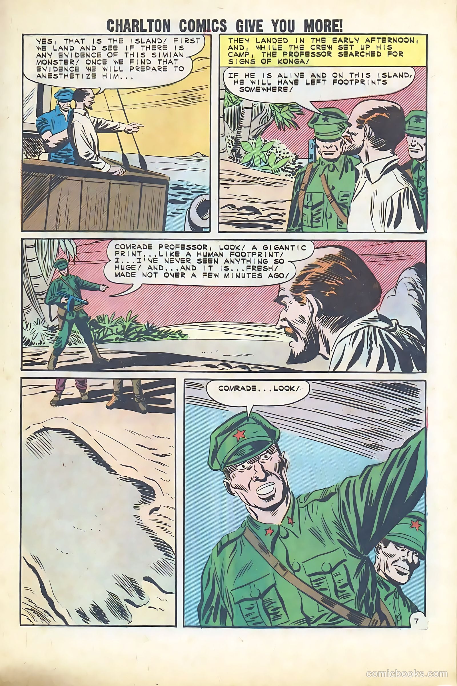 The Return of Konga #1 (1962) — page 9 of 36
