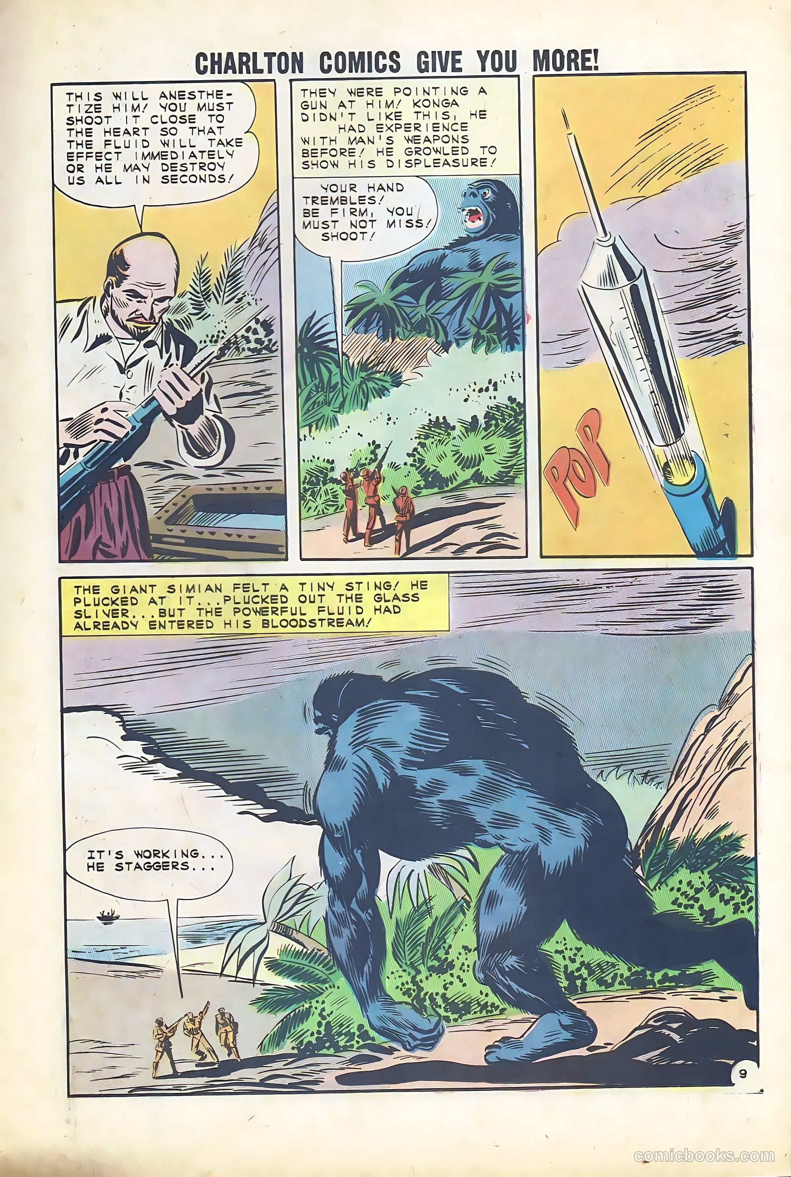 The Return of Konga #1 (1962) — page 11 of 36