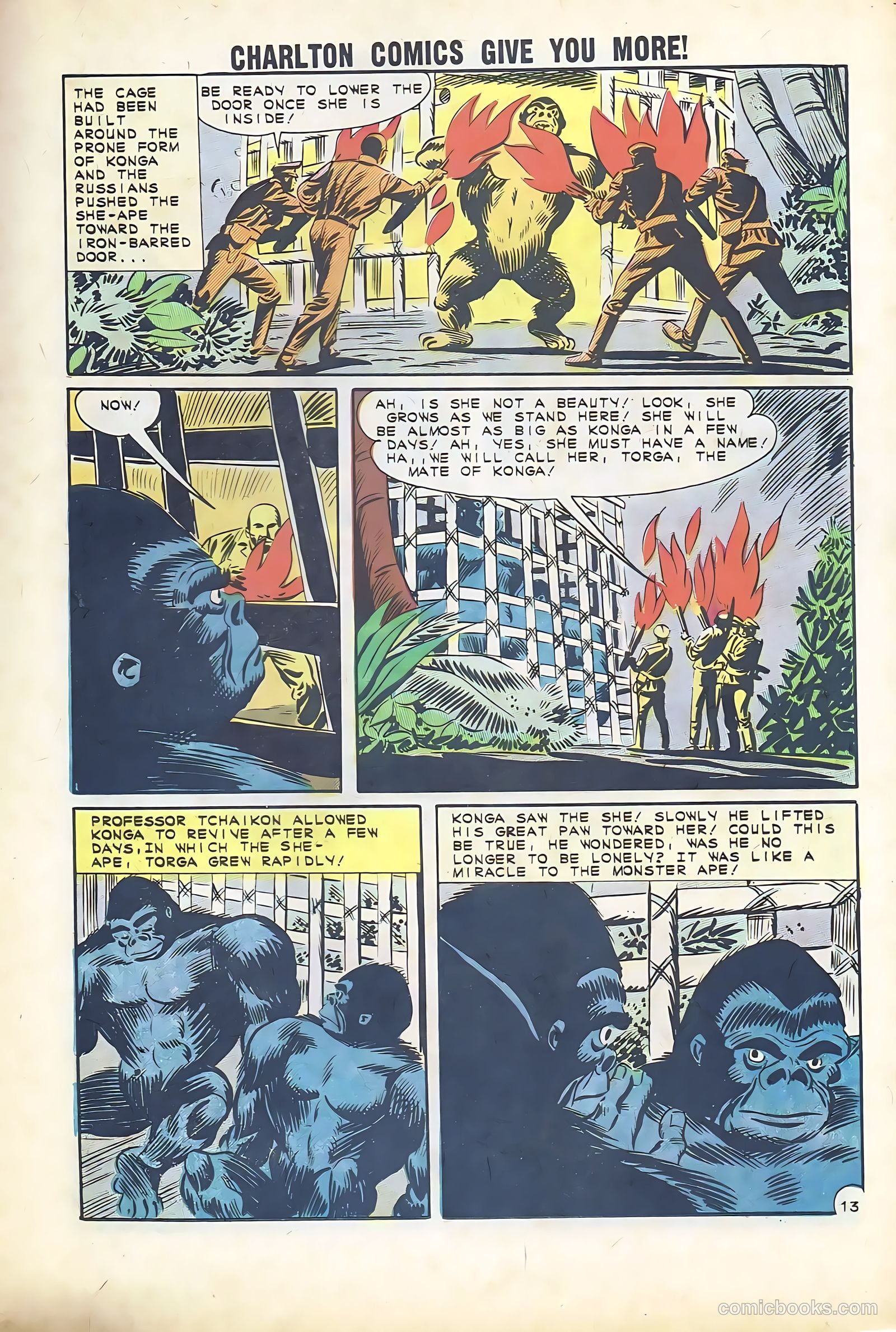 The Return of Konga #1 (1962) — page 15 of 36