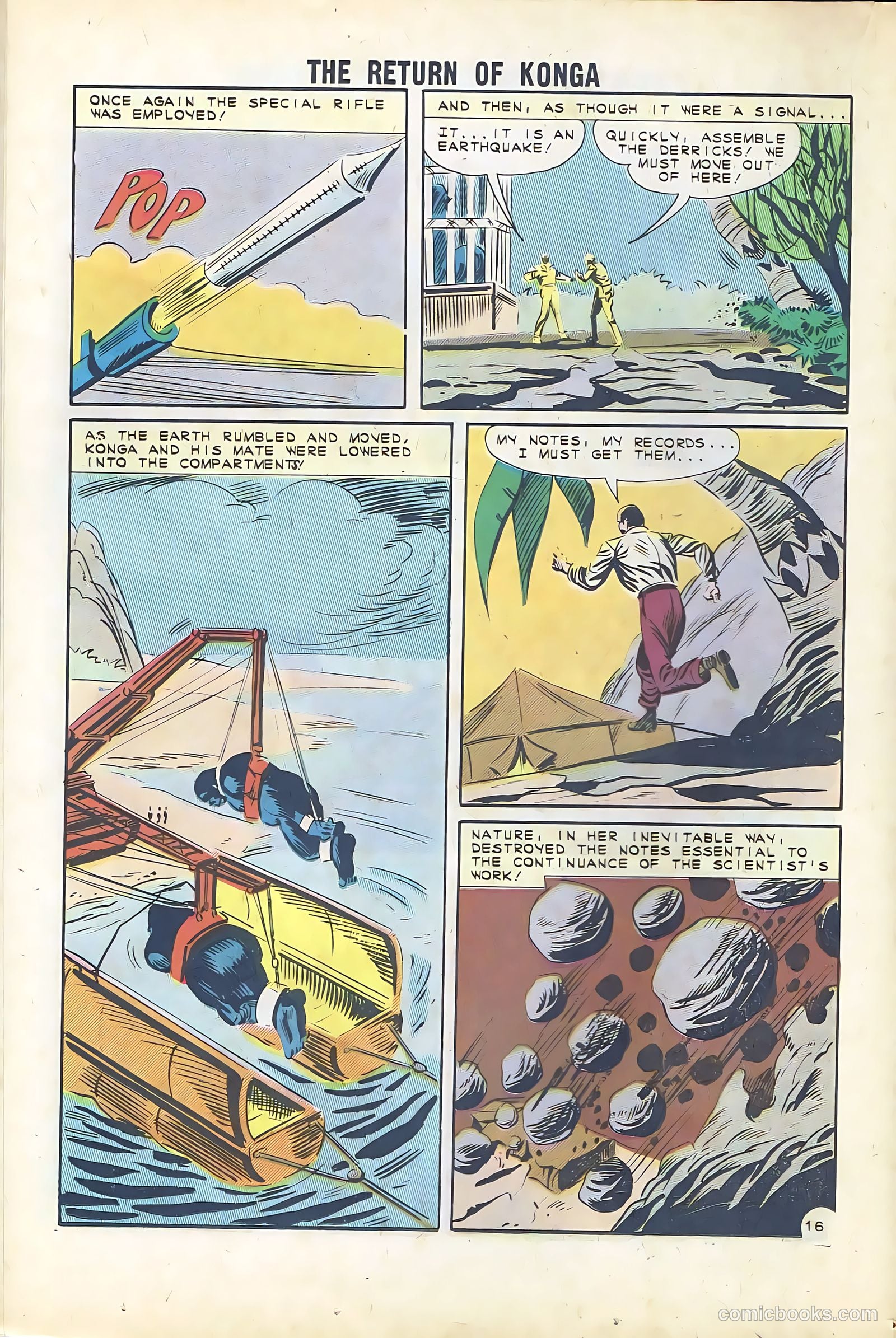 The Return of Konga #1 (1962) — page 18 of 36