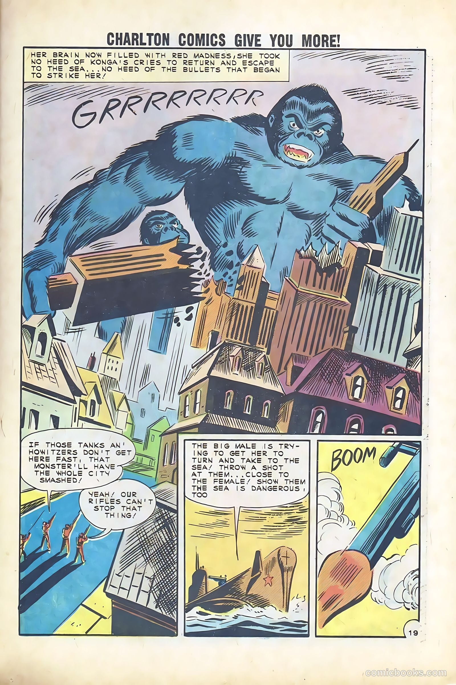 The Return of Konga #1 (1962) — page 21 of 36