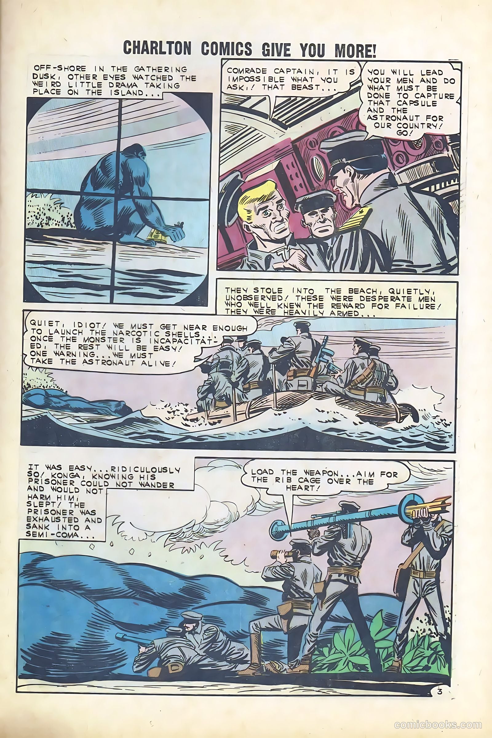 The Return of Konga #1 (1962) — page 25 of 36