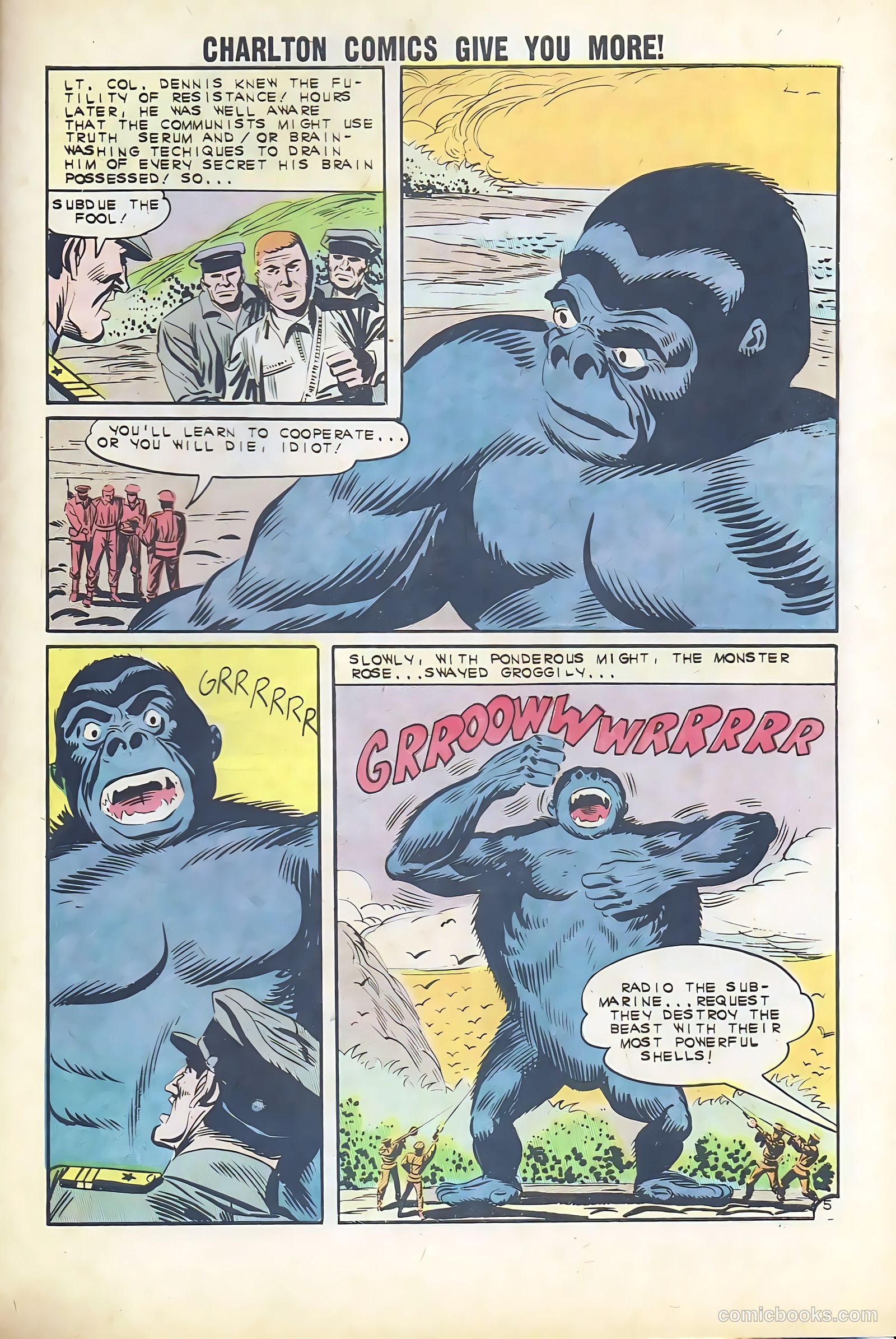 The Return of Konga #1 (1962) — page 27 of 36