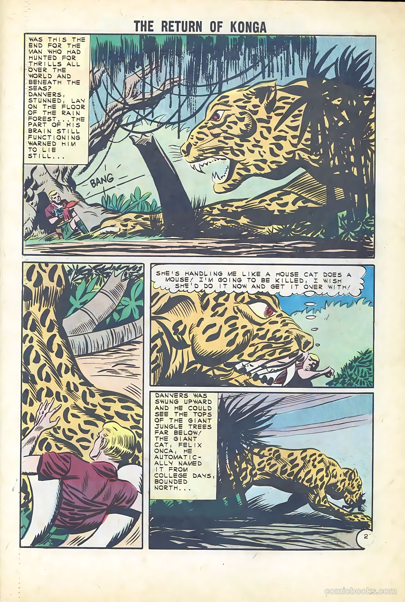 The Return of Konga #1 (1962) — page 30 of 36